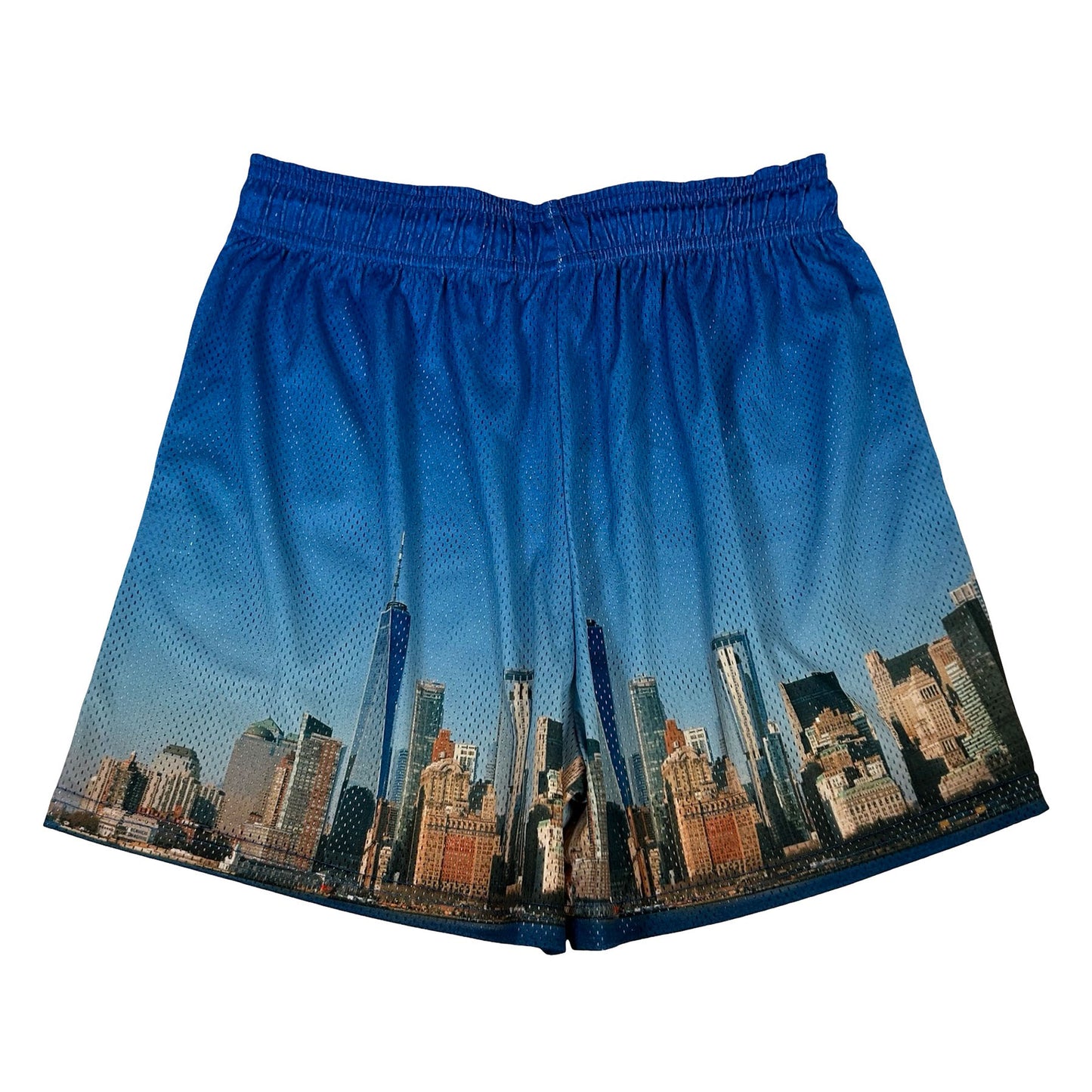 Eric Emanuel NYC Skyline Shorts Blue