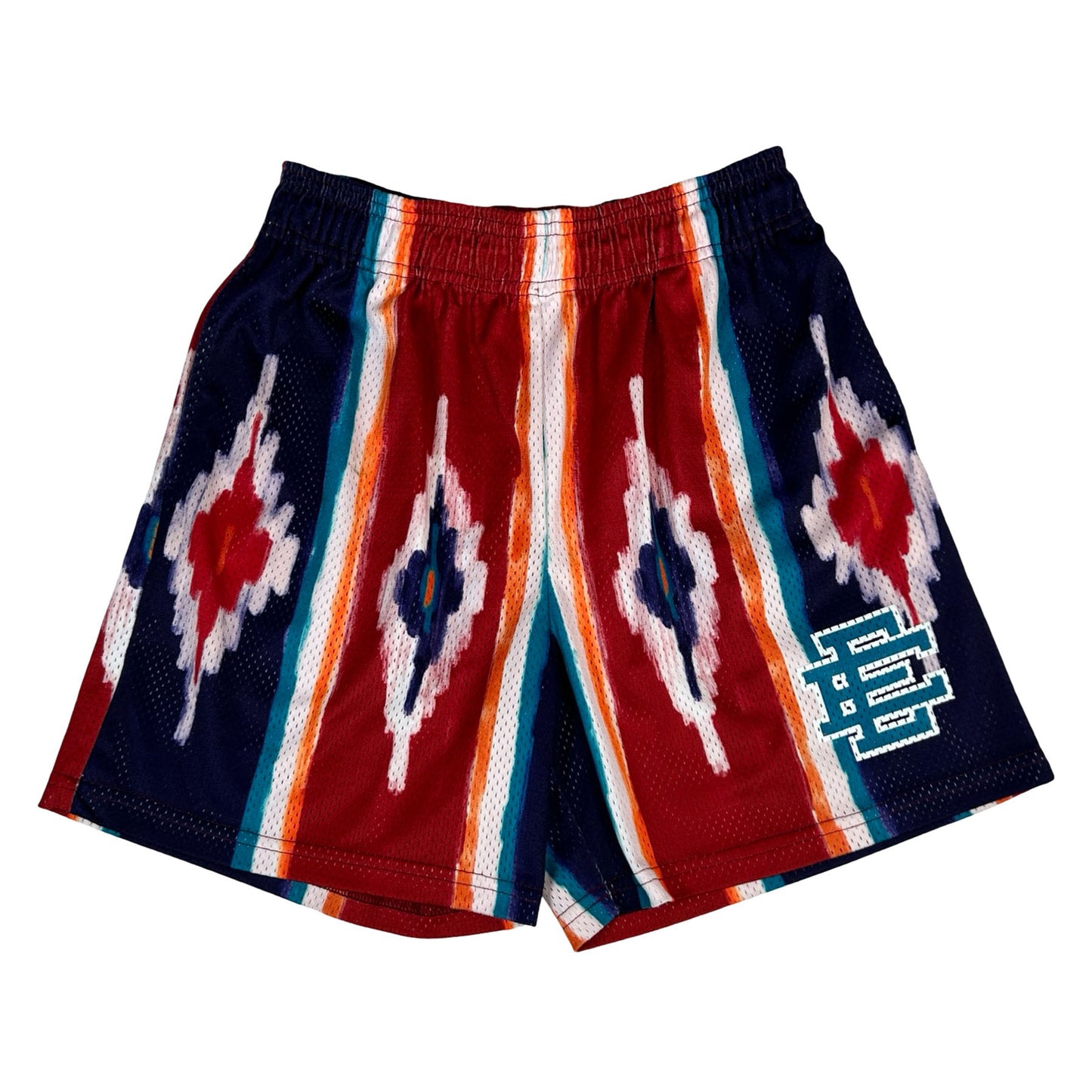 Eric Emanuel EE Basic/Core Short Western Print/Blue [USED] - M (Used)