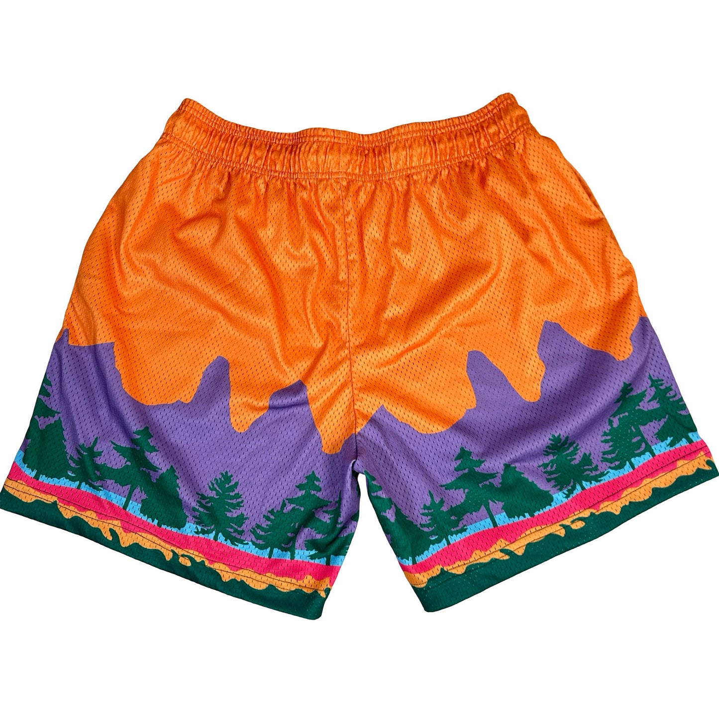 Eric Emanuel EE Basic/Core Short (SS24) Orange/Purple [USED] - XL (Used)