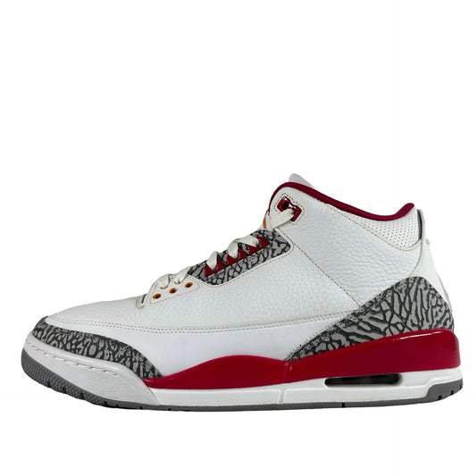 CT8532 126 Jordan 3 Retro Cardinal Red [USED] - 12 M (Used3)