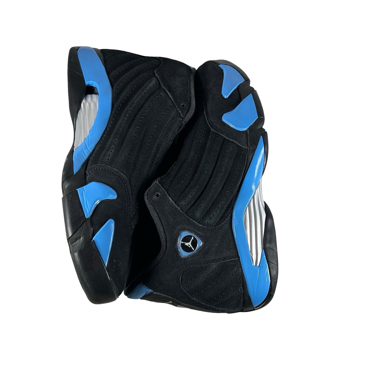 487471 007 Jordan 14 Retro Black University Blue (2026) [USED] - 10 M (Used)