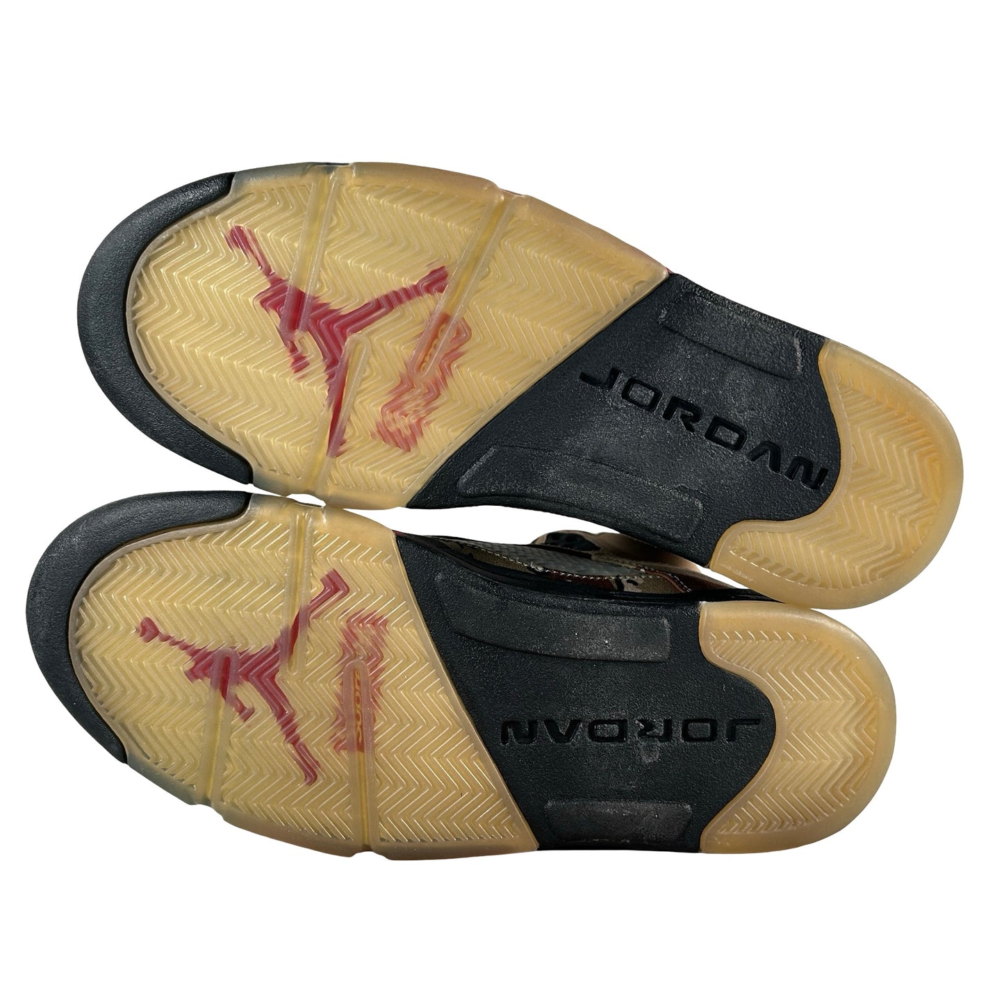 824371 201 Jordan 5 Retro Supreme Desert Camo - 9 M (Ashy Soles)