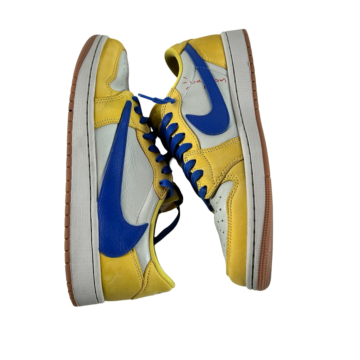 DZ4137 700 Jordan 1 Retro Low OG SP Travis Scott Canary (Women's) [USED] - 11 W (Used2)