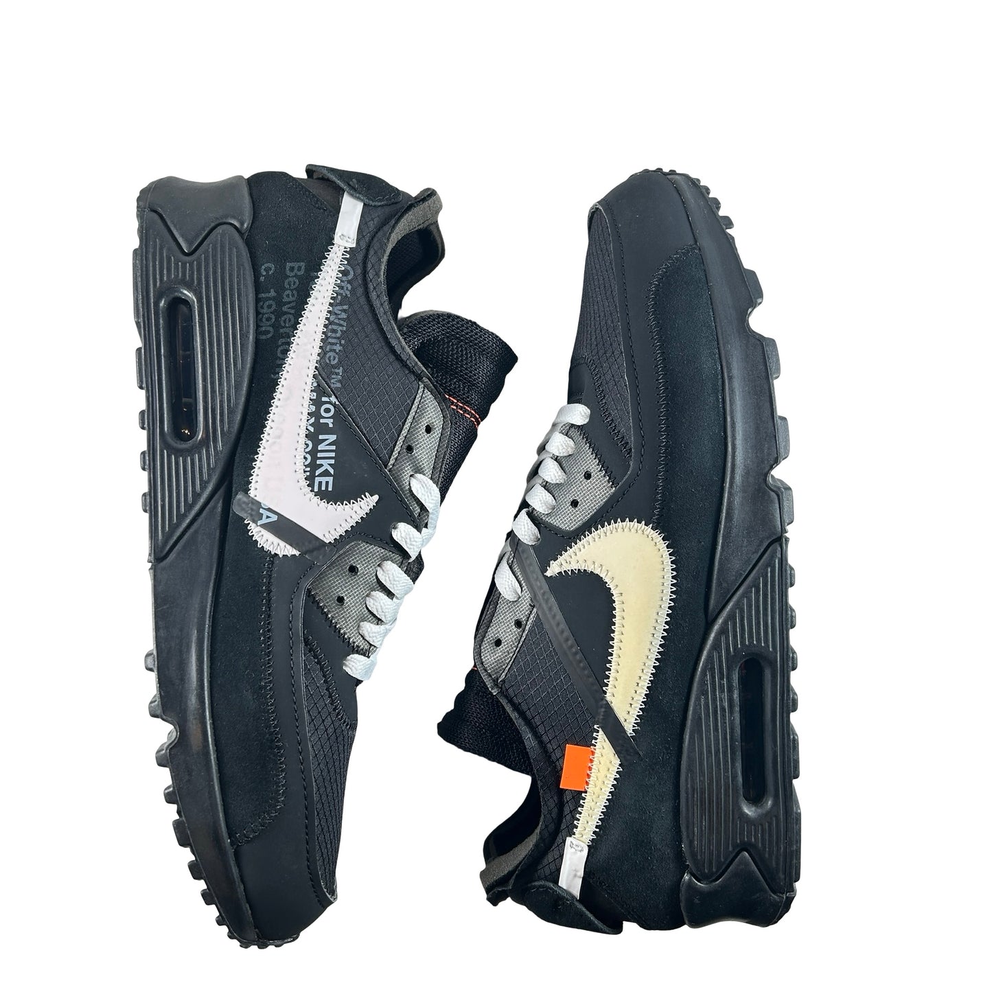 AA7293 001 Air Max 90 Off-White Black [USED] - 11.5 M (Used)