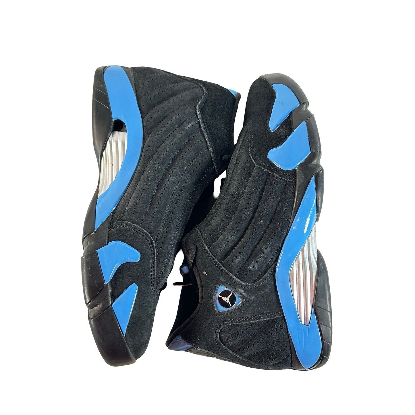 487471 007 Jordan 14 Retro Black University Blue (2026) [USED] - 8 M (Used)