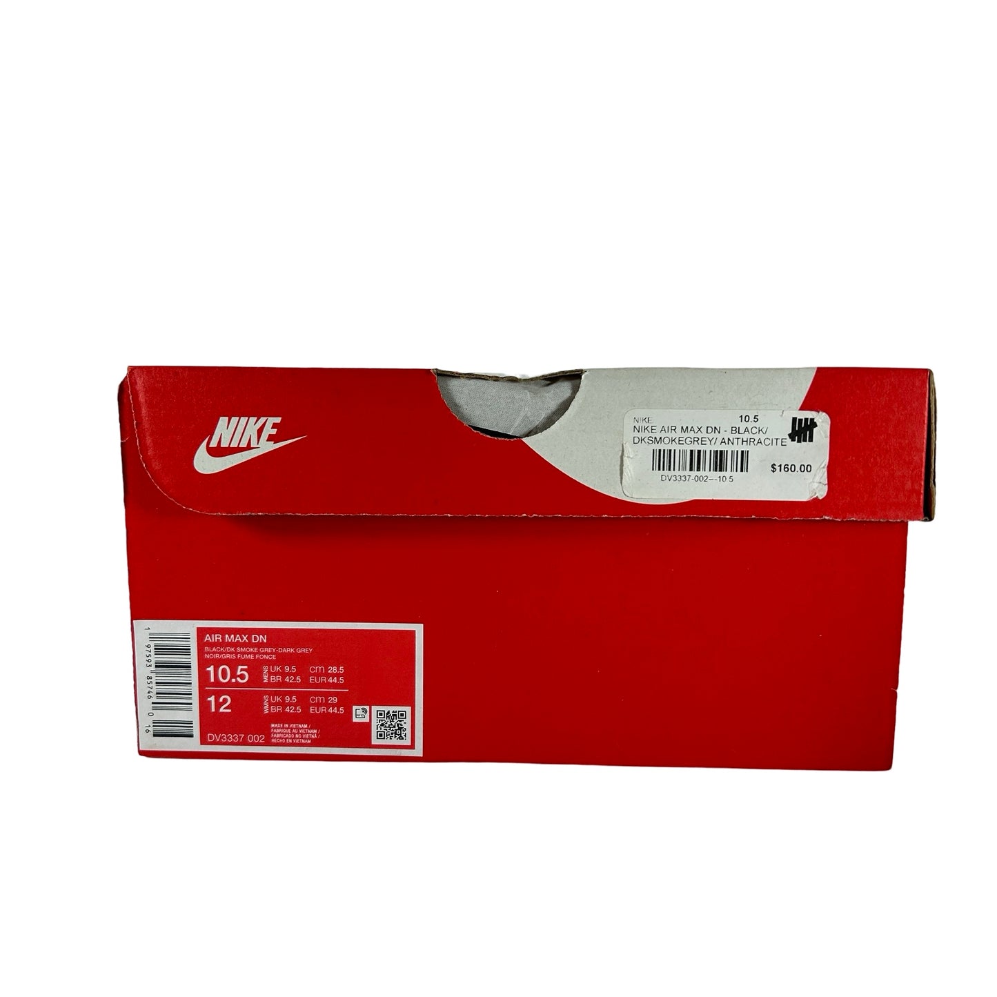 DV3337 002 Nike Air Max Dn Black Dark Smoke Grey [USED] - 10.5 M (Used)