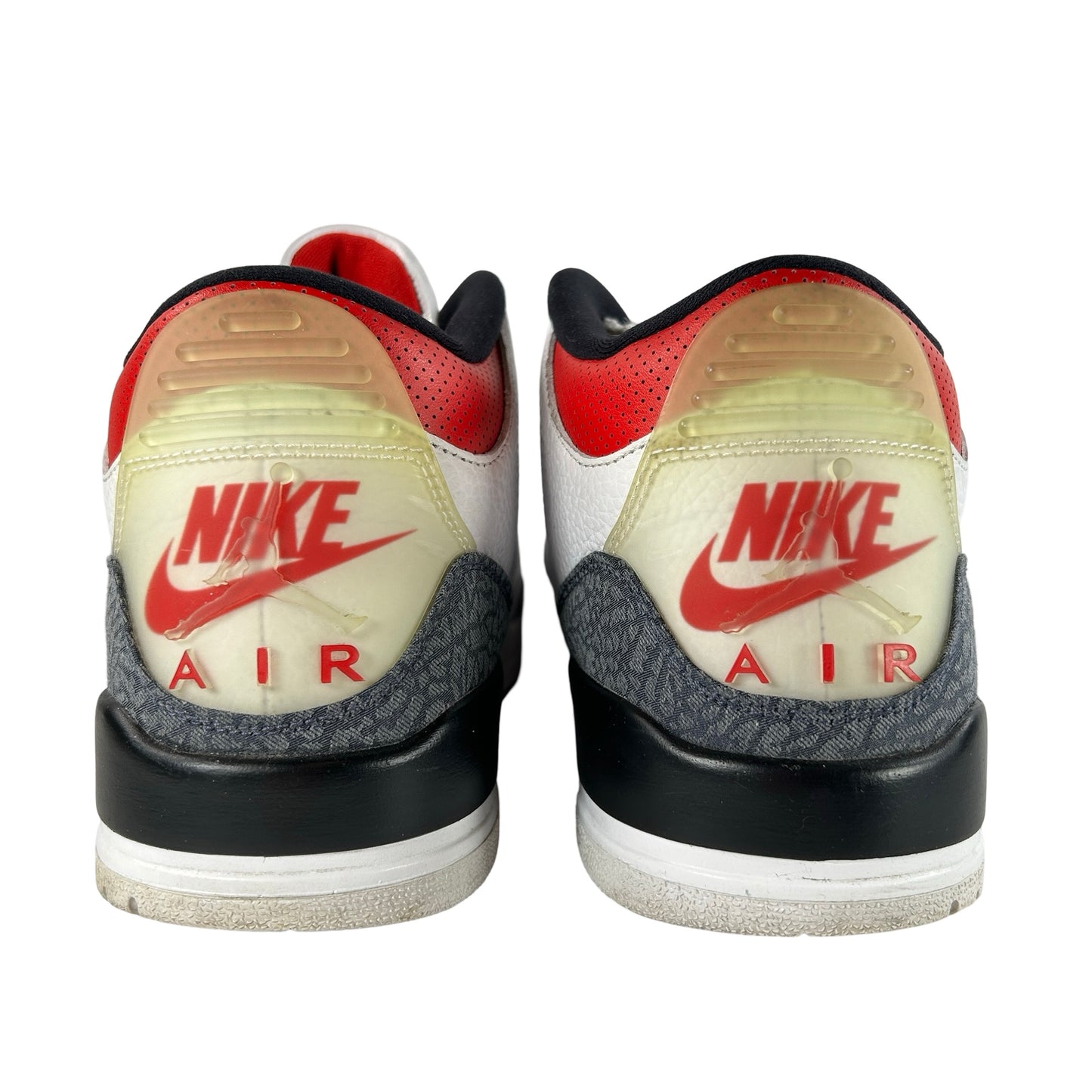 CZ6431 100 Jordan 3 Retro SE Fire Red Denim (2020) [USED] - 13 M (Used2)