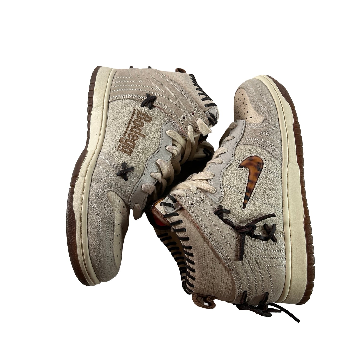 CZ8125 100 Nike Dunk High Bodega Sail Multi (Friends and Family) [USED] - 7 M (Used) (No Box)