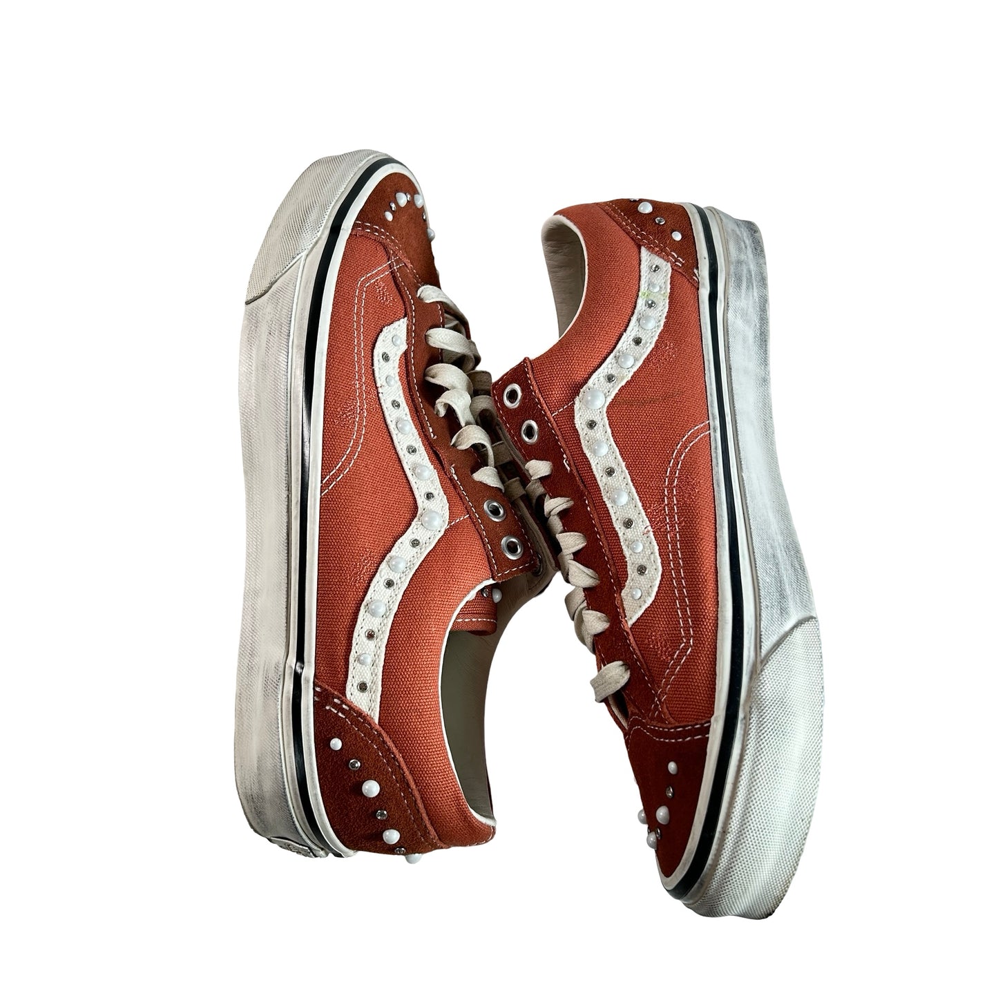 VN000E8VFSB Vans LX Old Skool 36 Pearlized Pack Brown [USED] - 10 M (Used)