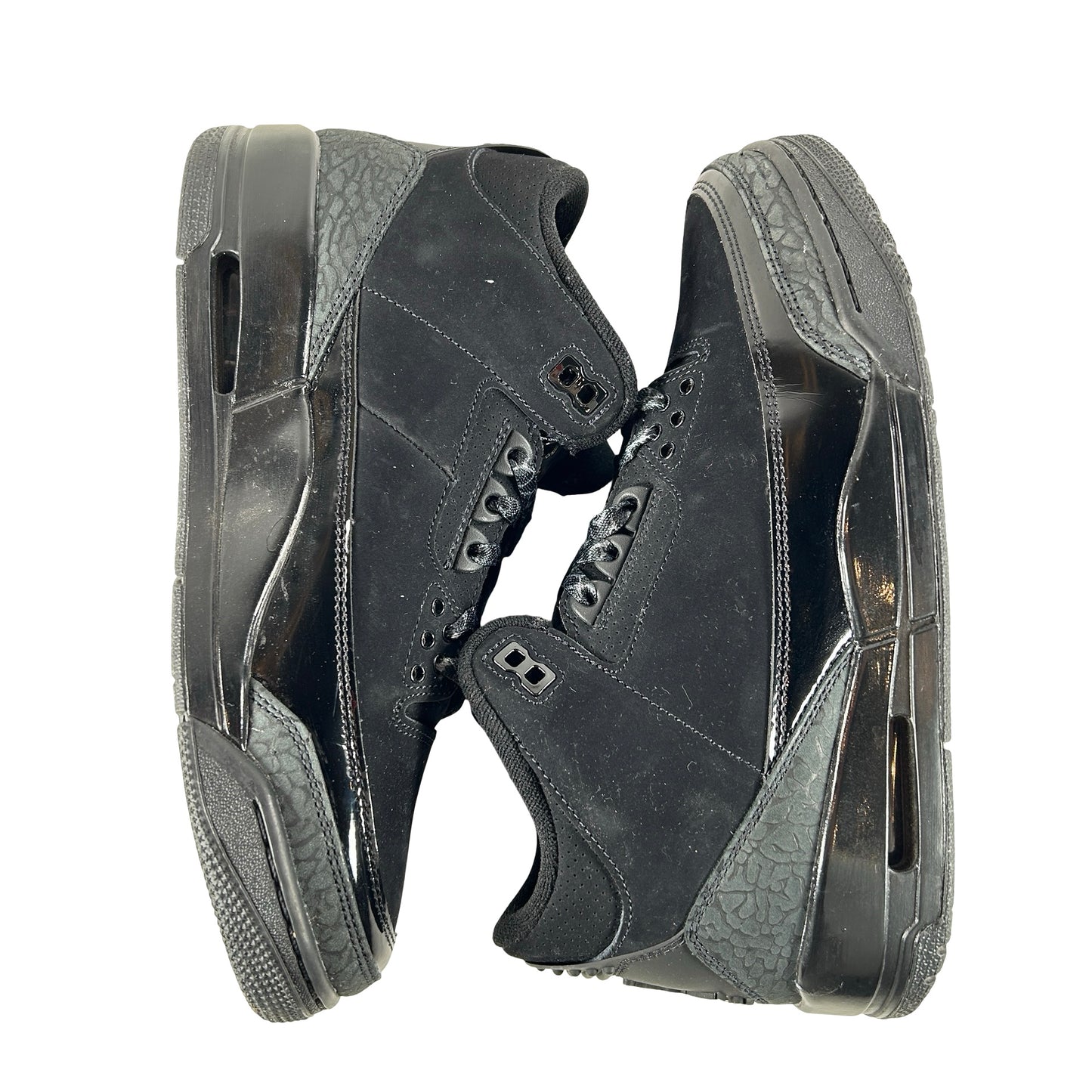 CT8532 001 Jordan 3 Retro Black Cat (2025) [USED] - 8 M (Used2)