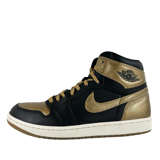 DZ5485 071 Jordan 1 Retro High OG Black Metallic Gold [USED] - 11.5 M (Used)
