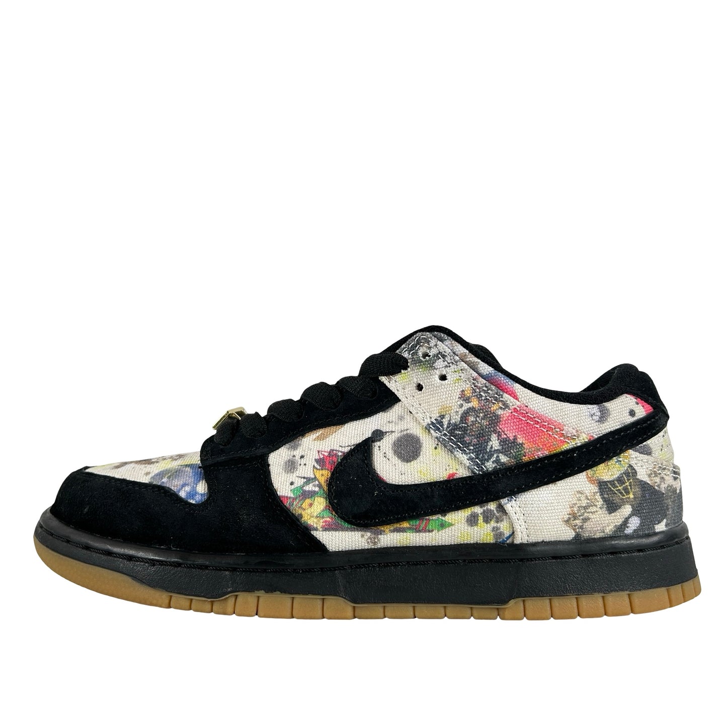 FD8778 001 Nike SB Dunk Low Supreme Rammellzee [USED] - 7 M (Used) (Replace Box)