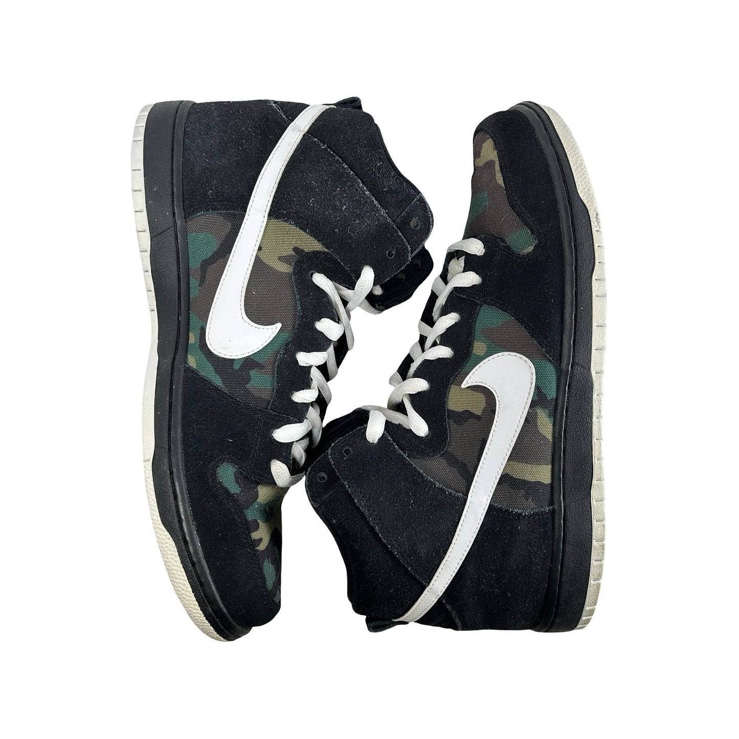 BQ6826 001 Nike SB Dunk High Camo [USED] - 11.5 M (Used)