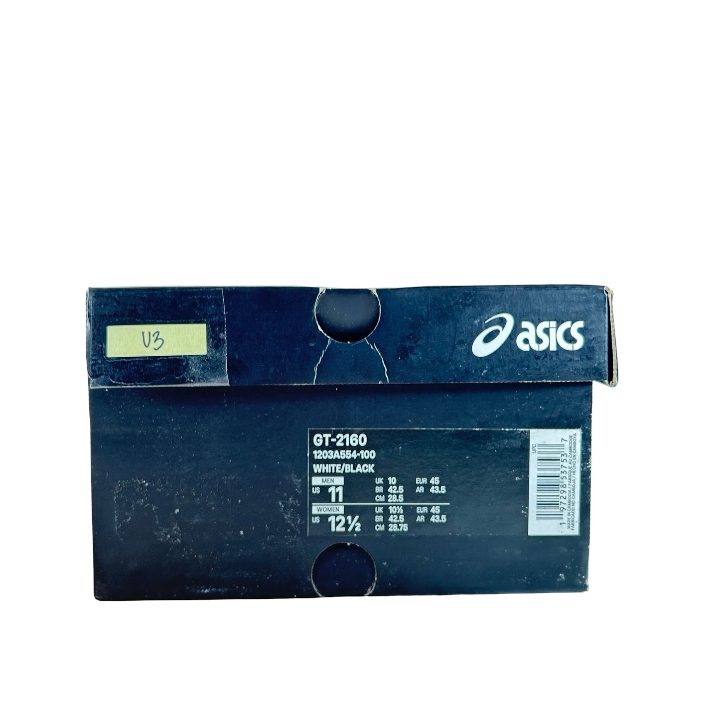 1203A554 100 ASICS GT-2160 JJJJound White [USED] - 11 M (Used3)