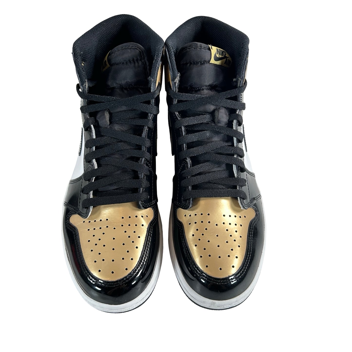 861428 007 Jordan 1 Retro High NRG Patent Gold Toe [USED] - 11 M (Used3)