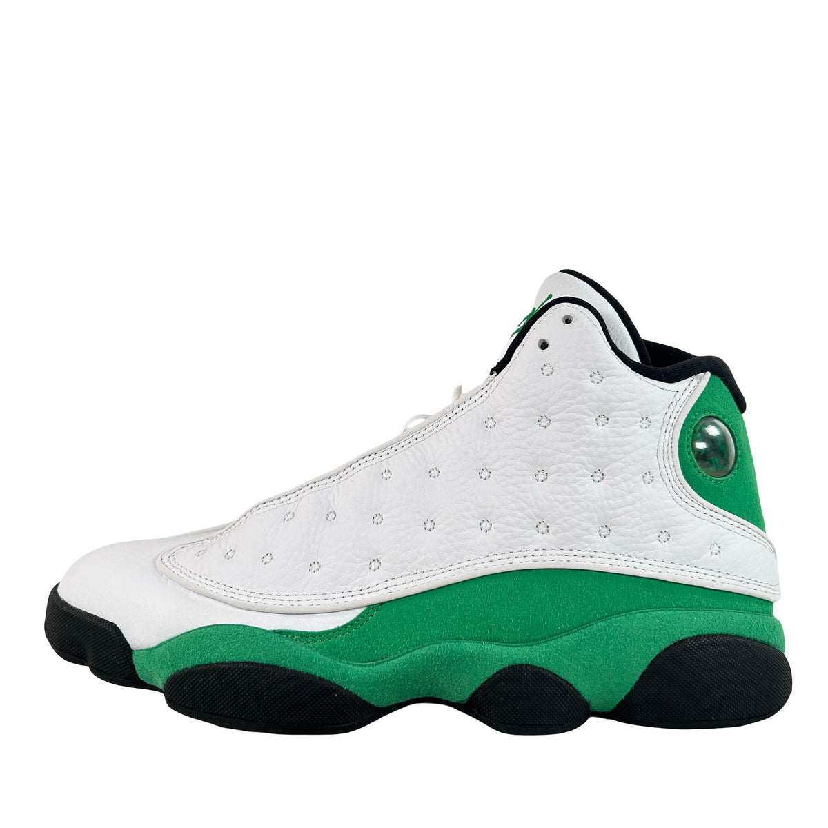 DB6537 113 Jordan 13 Retro White Lucky Green [USED] - 9 M (Used2)