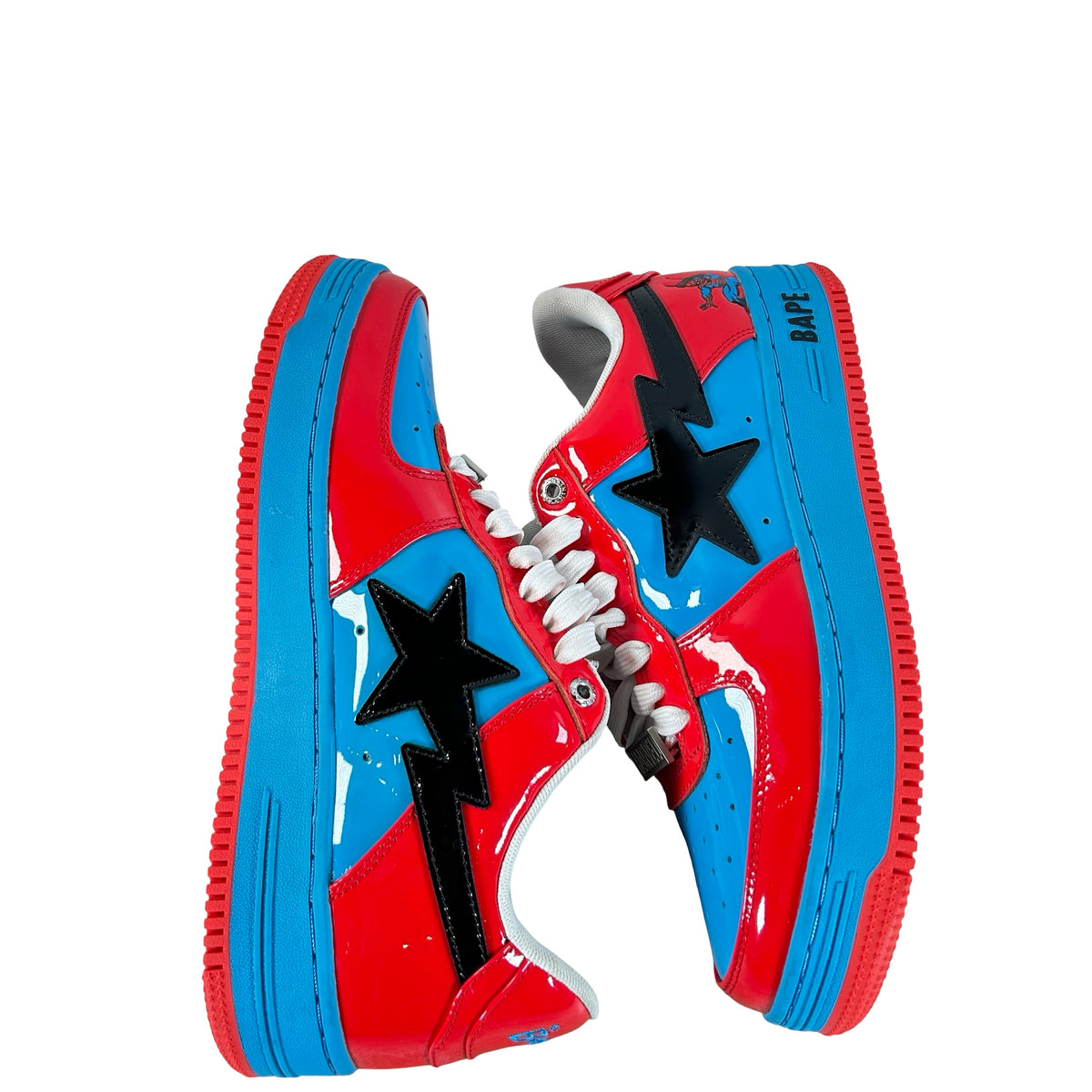 1I73191916 RED A Bathing Ape Bape Sta Marvel Comics Spider-Man [USED] - 8.5 M (Used) (No Box)
