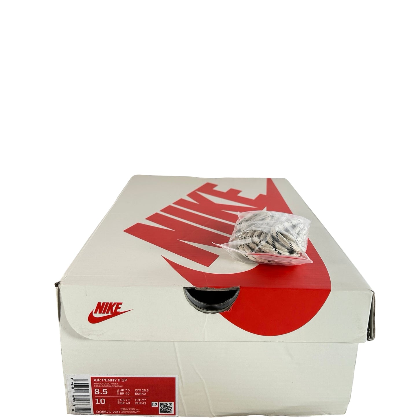 DQ5674 200 Nike Air Penny 2 Stussy Fossil [USED] - 8.5 M (Used)