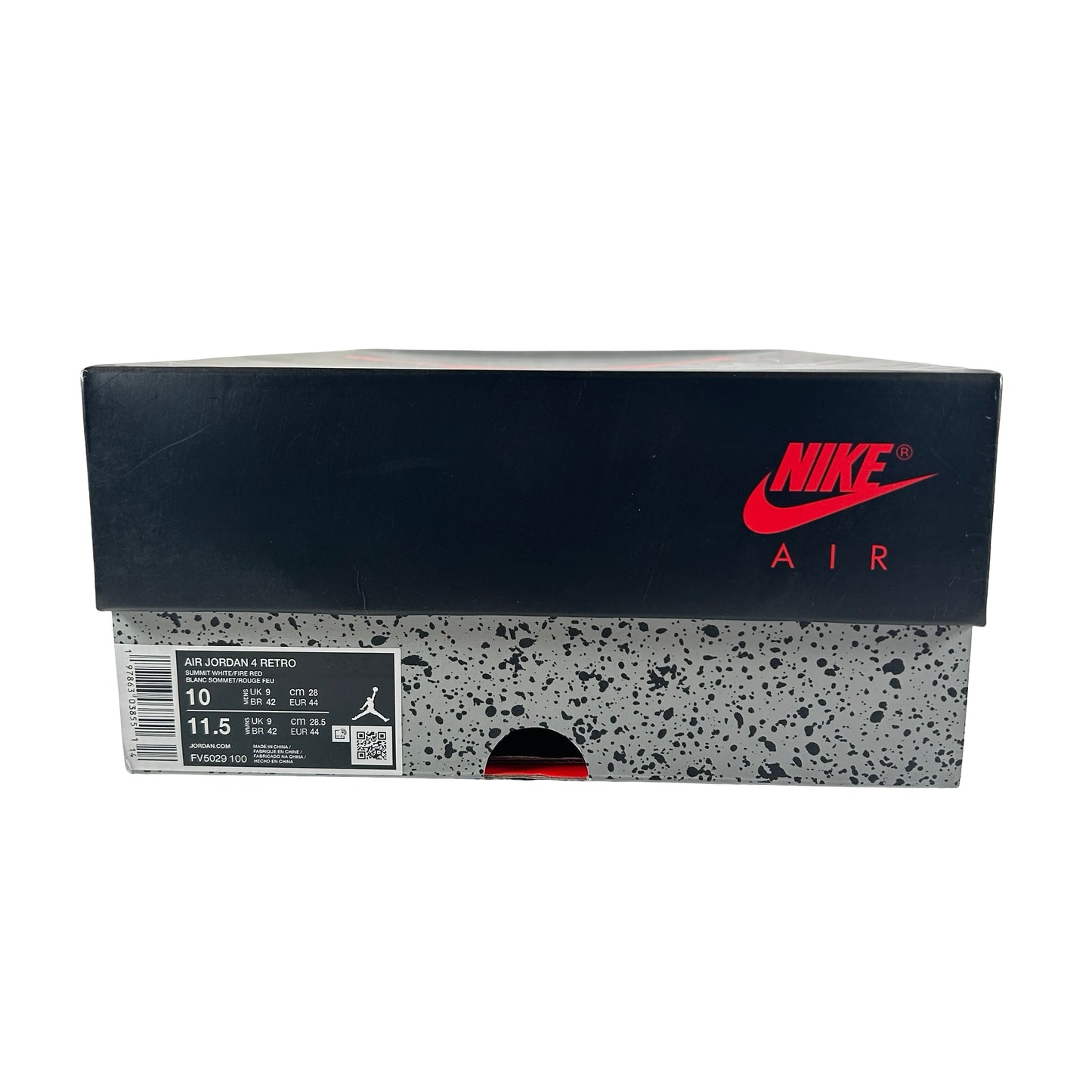 FV5029 100 Jordan 4 Retro White Cement (2025) [USED] - 10 M (Used)