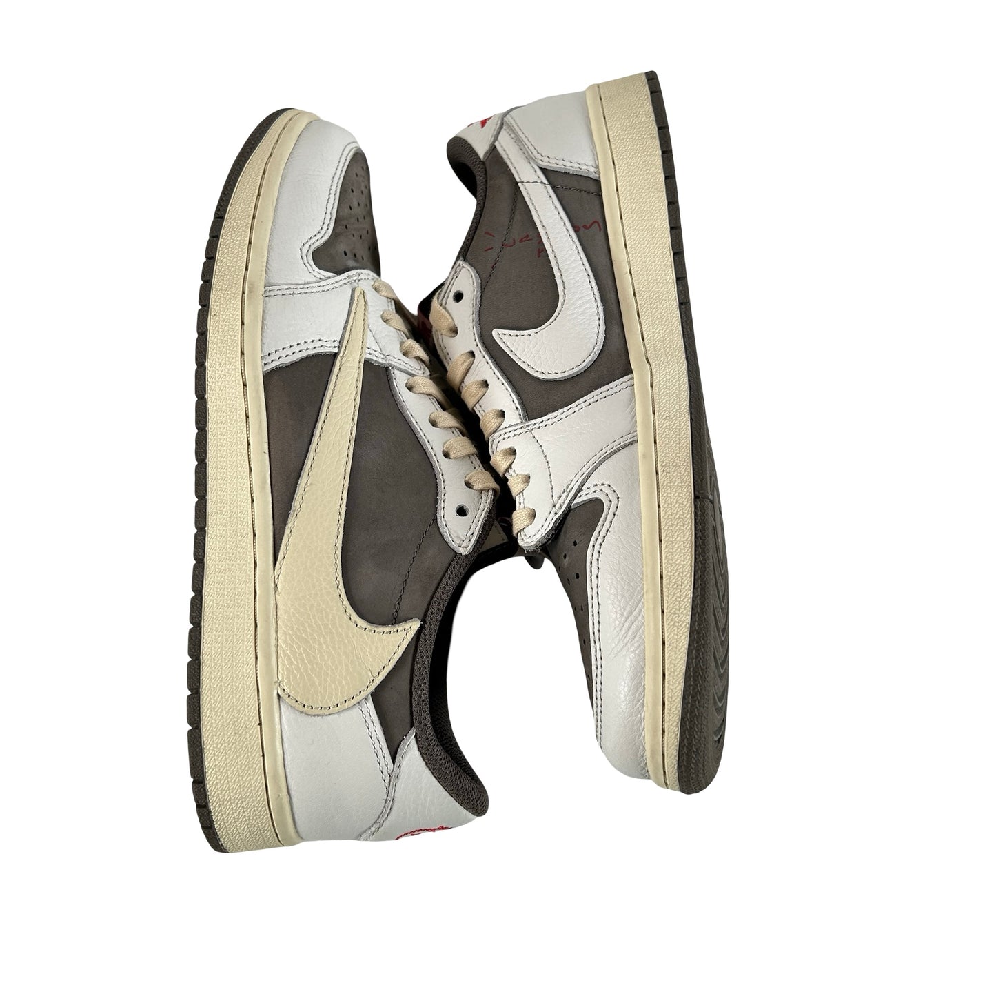 DM7866 162 Jordan 1 Retro Low OG SP Travis Scott Reverse Mocha [USED] - 9.5 M (Used)