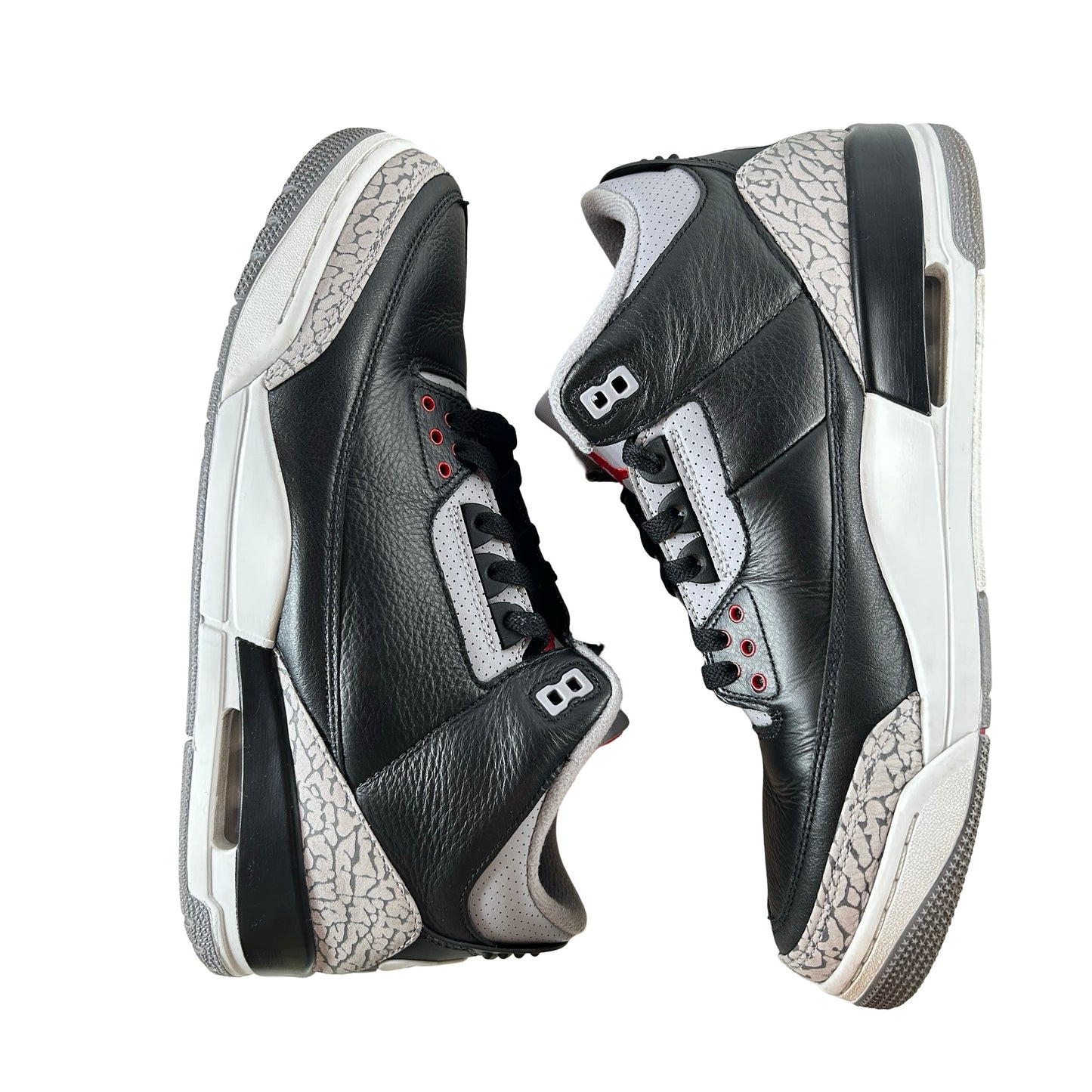 DN3707 010 Jordan 3 Retro OG Black Cement (2024) [USED] - 10.5 M (Used21)