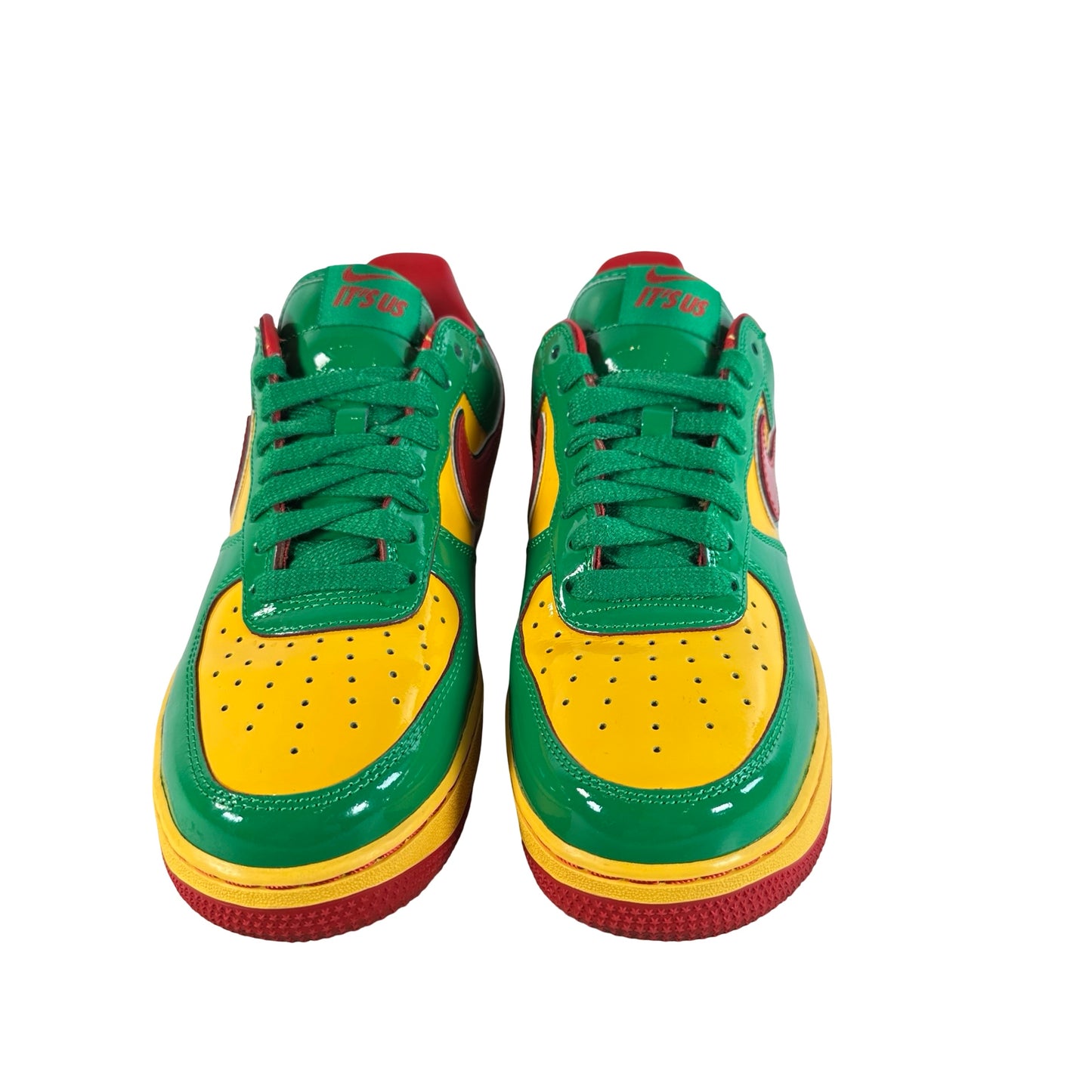 IH4383 300 Nike Air Force 1 Low Lil Yachty Concrete Boys Lucky Green [USED] - 7.5 M (Used)