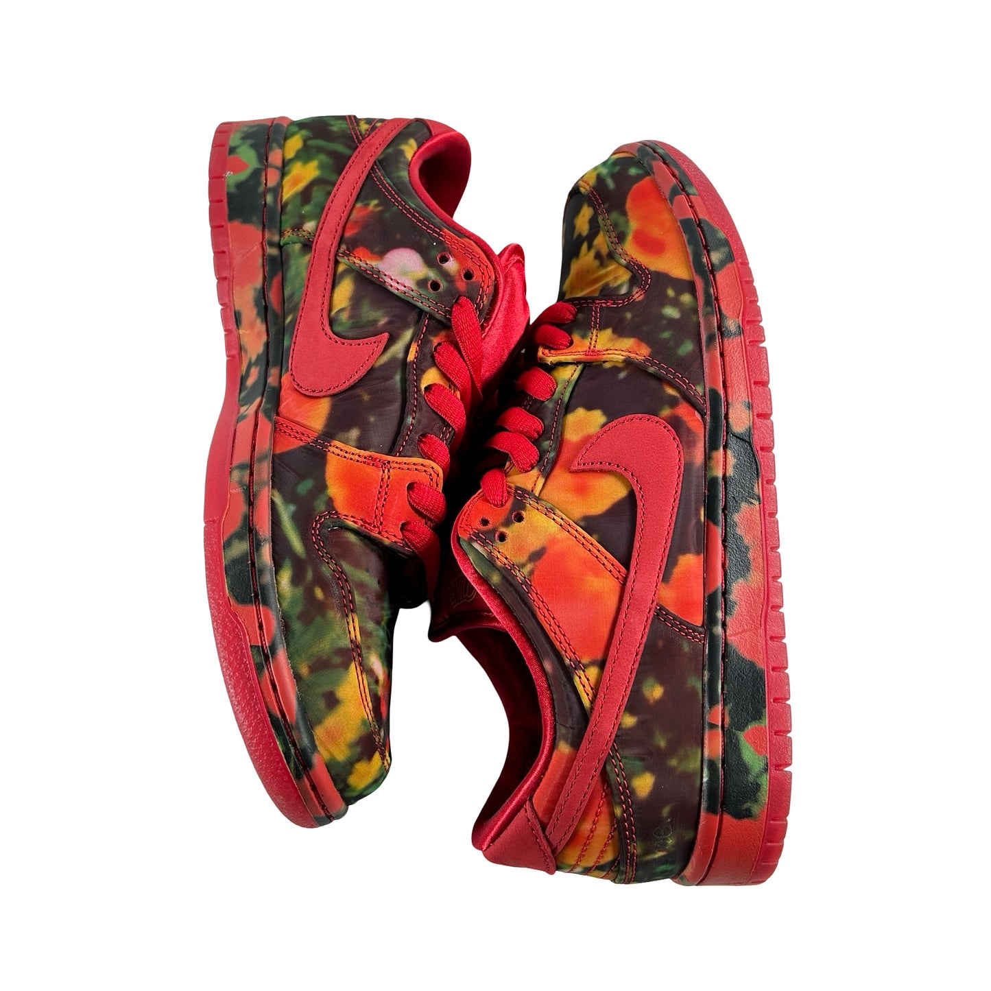 FZ1291 600 Nike SB Dunk Low The Wizard of Oz Poppy Field [USED] - 8 M (Used)