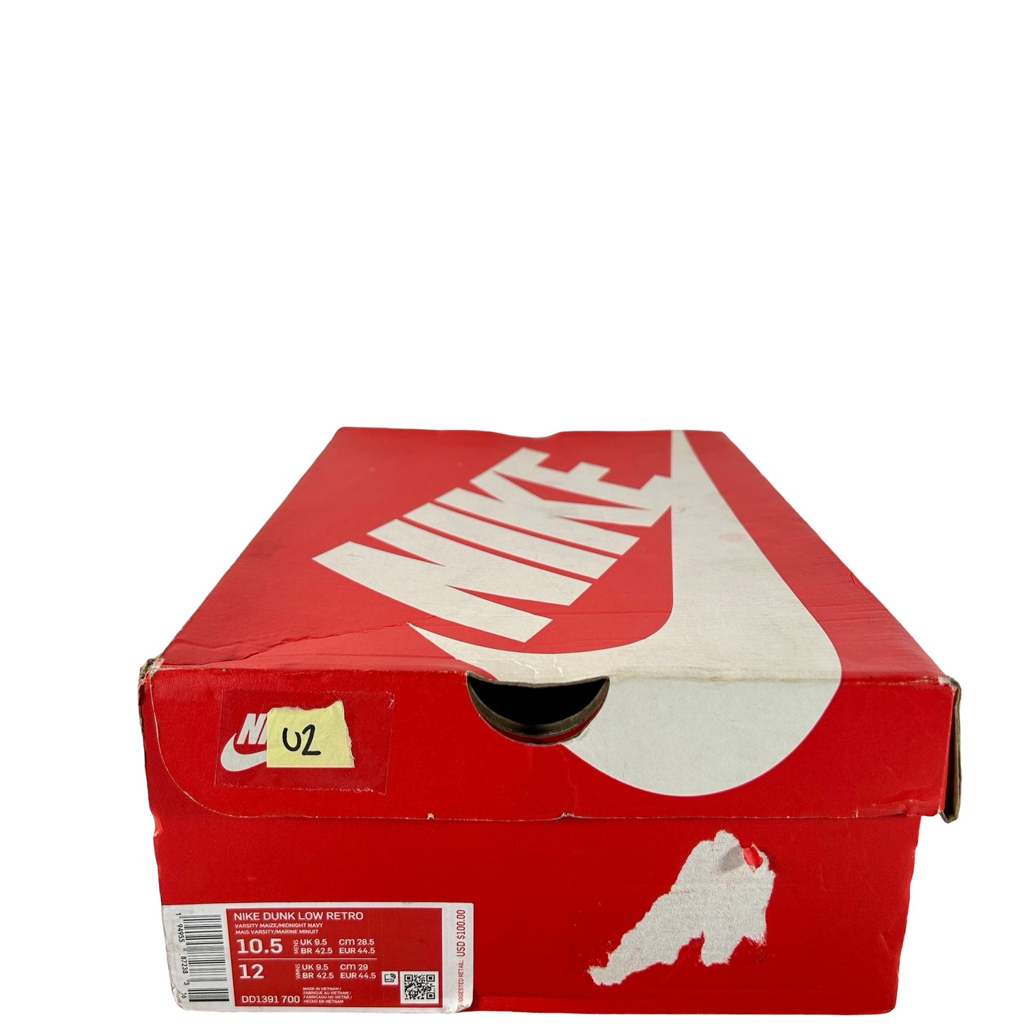 DD1391 700 Nike Dunk Low Michigan [USED] - 10.5 M (Used2)