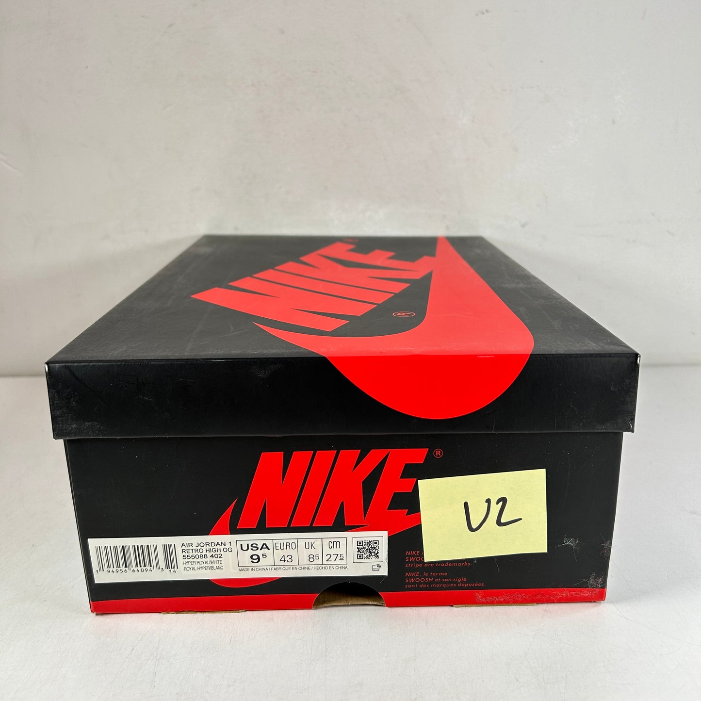 555088 402 Jordan 1 Hyper Royal [USED] - 9.5 M (Used2)