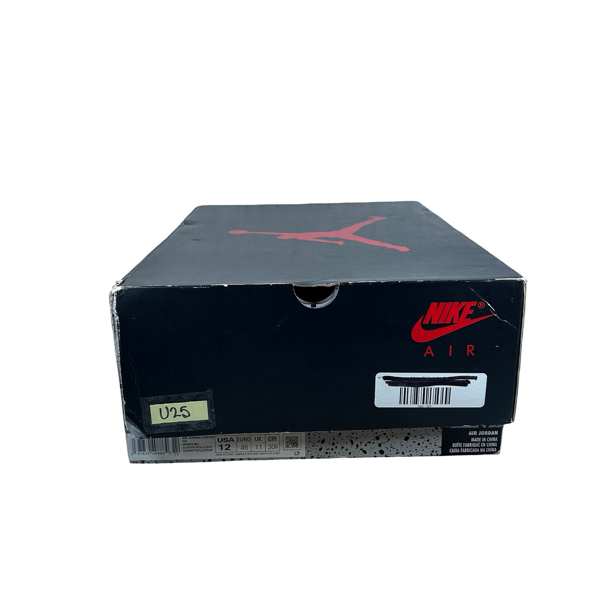 HF3975 001 Jordan 5 Retro OG Black Metallic Reimagined [USED] - 12 M (Used25)