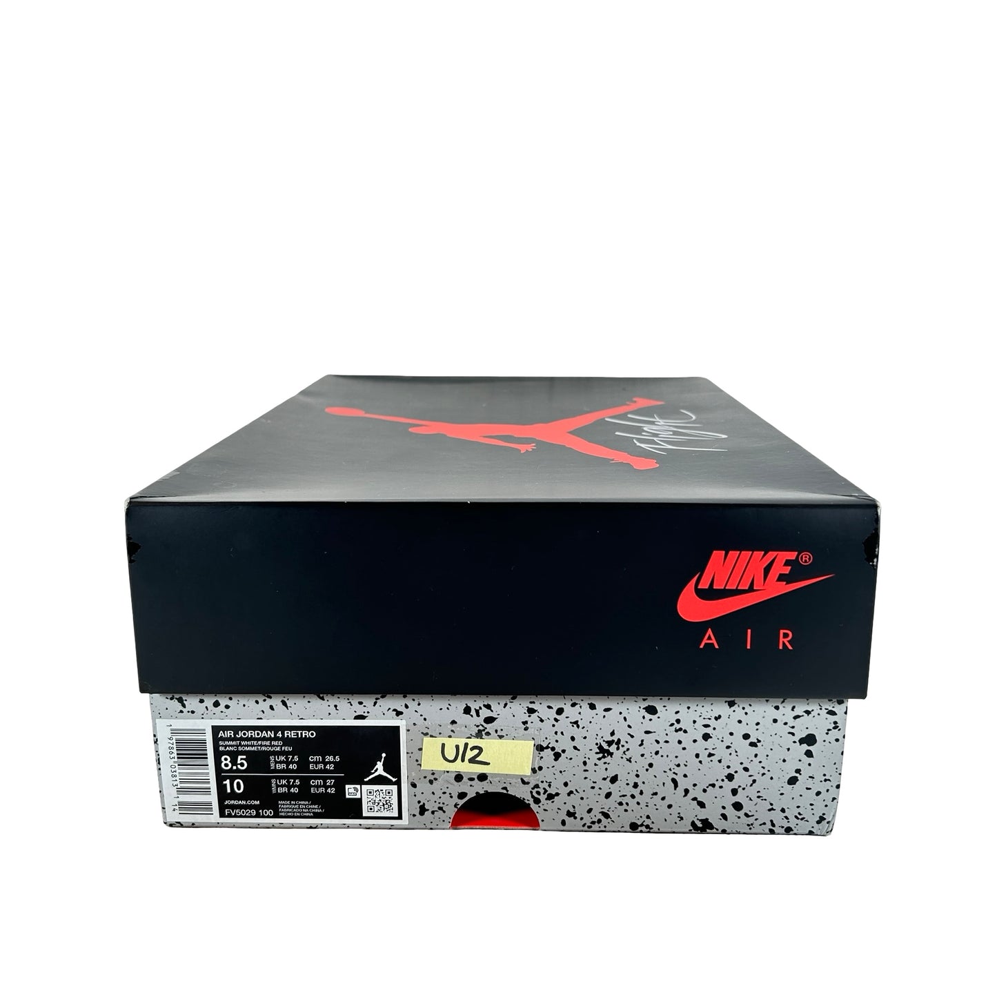 FV5029 100 Jordan 4 Retro White Cement (2025) [USED] - 8.5 M (Used12)