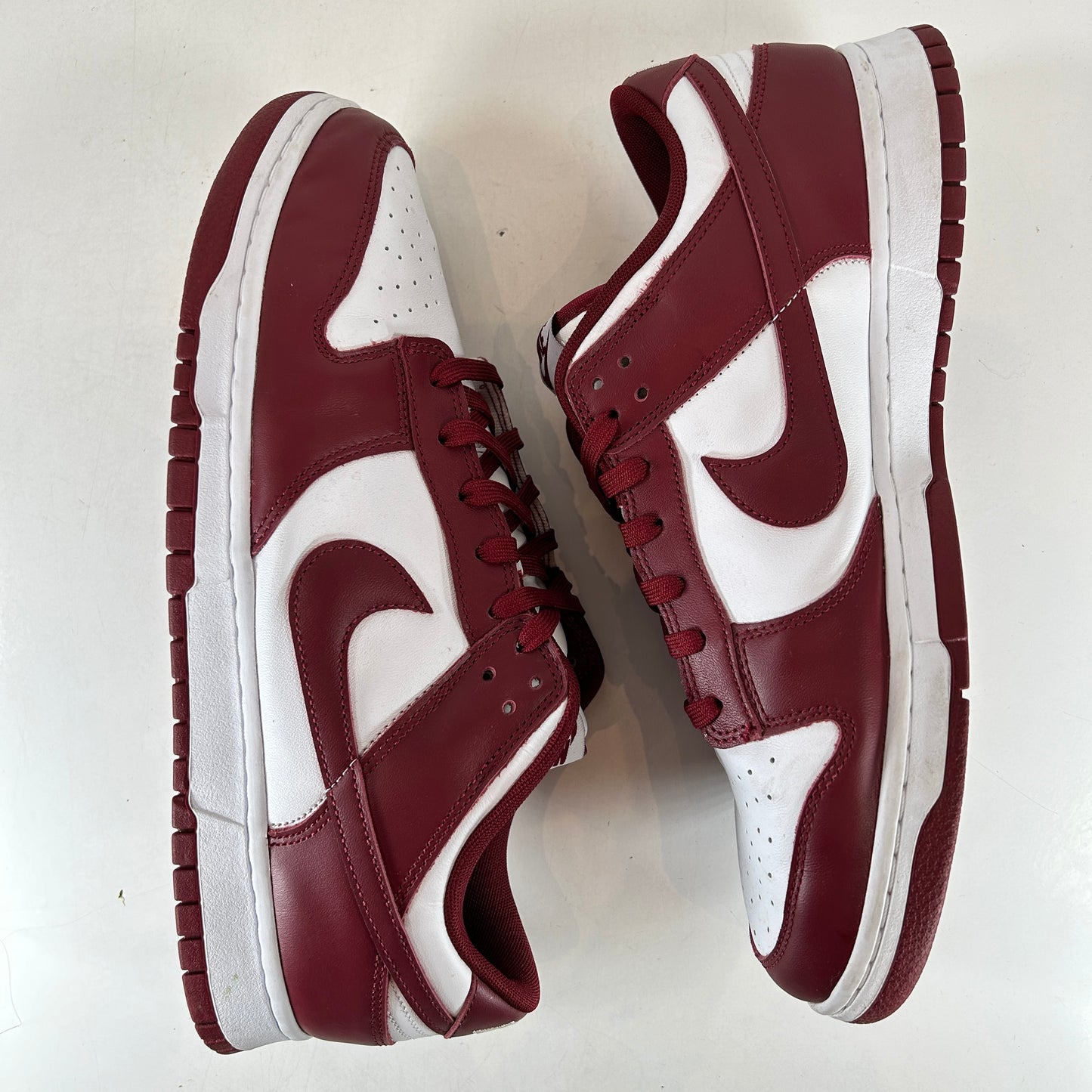 DD1391 601 Nike Dunk Low Team Red (2022) [USED] - 13 M (Used)