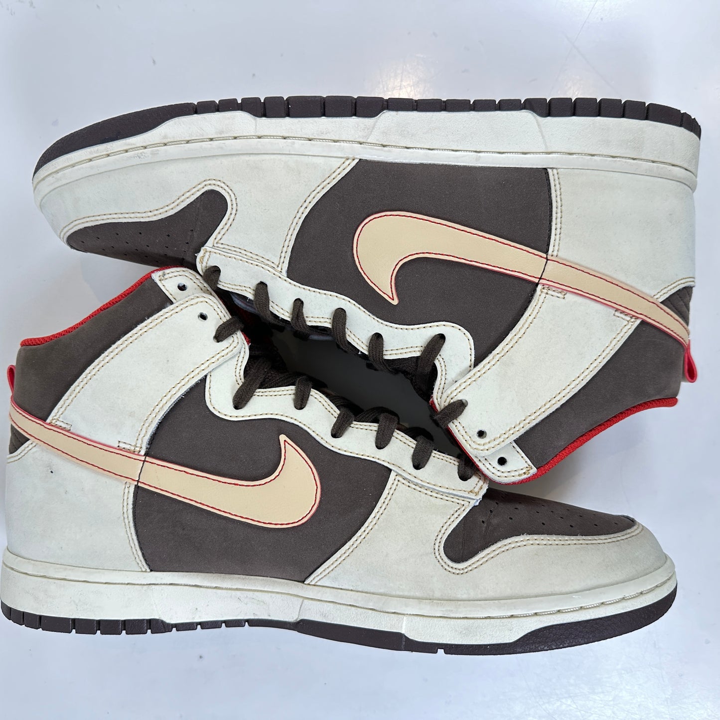 FB8892 200 Nike Dunk High SE Baroque Brown [USED] - 13 M (Used) (Replace Box)