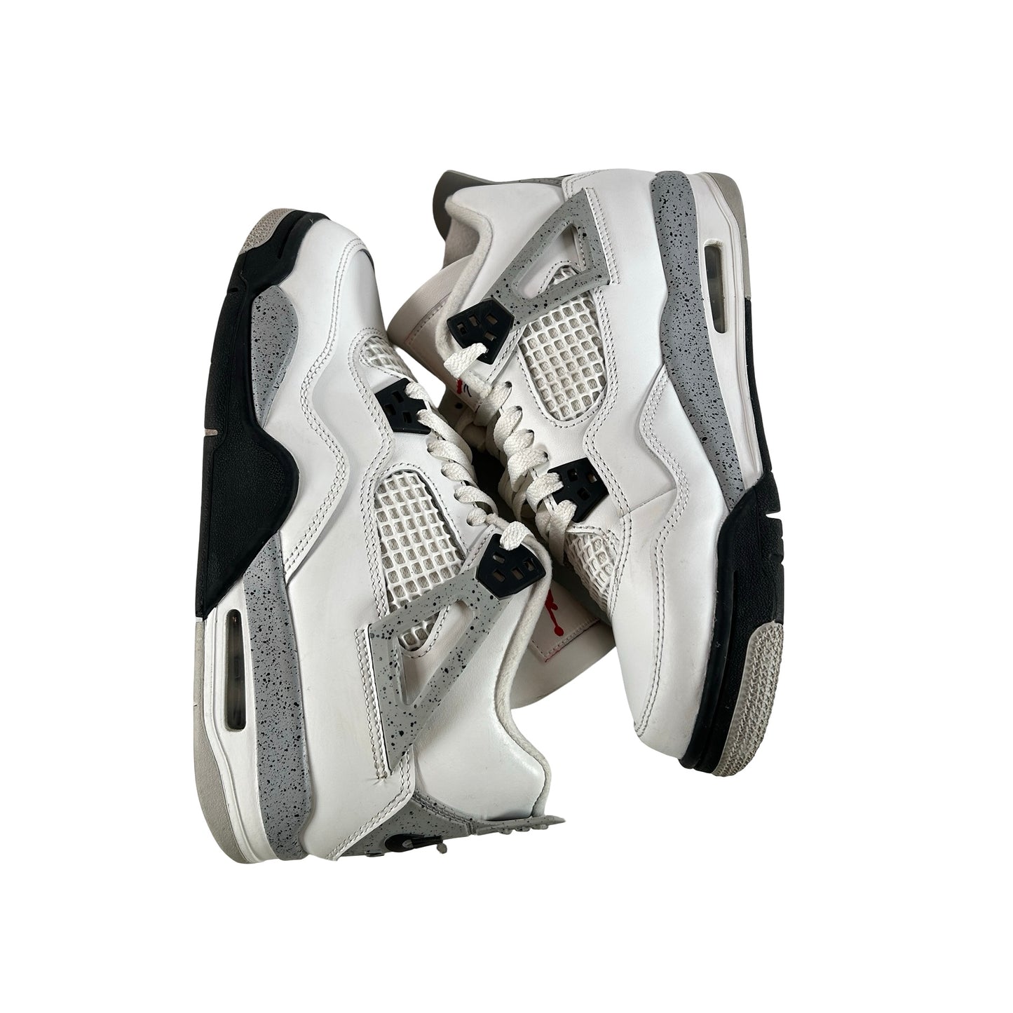 IB4171 100 Jordan 4 Retro White Cement (2025) (GS) [USED] - 7 Y (Used2)