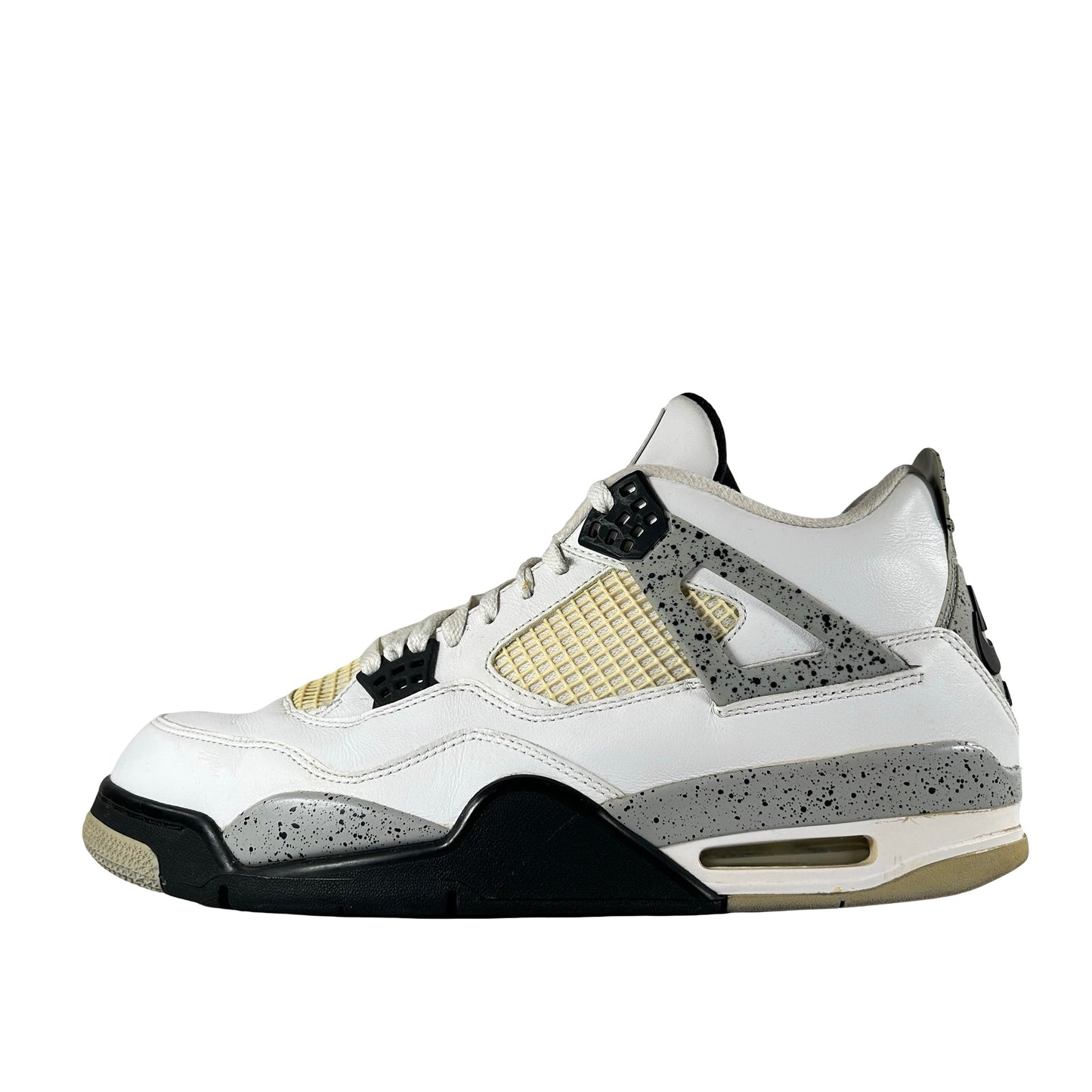 840606 192 Jordan 4 White Cement [USED] - 12 M (Used2) (No Box2)