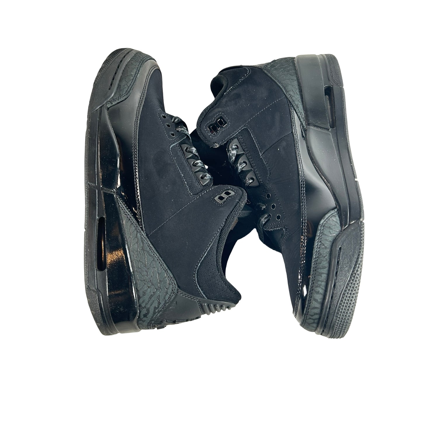 CT8532 001 Jordan 3 Retro Black Cat (2025) [USED] - 10 M (Used16)