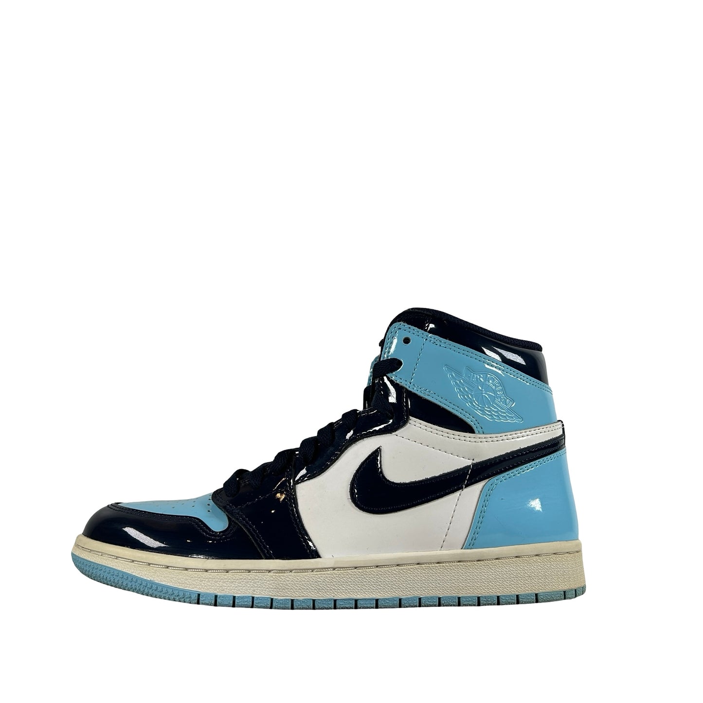 CD0461 401 Jordan 1 Retro High UNC Patent (Women's) [USED] - 8.5 W (Used) (No Box)