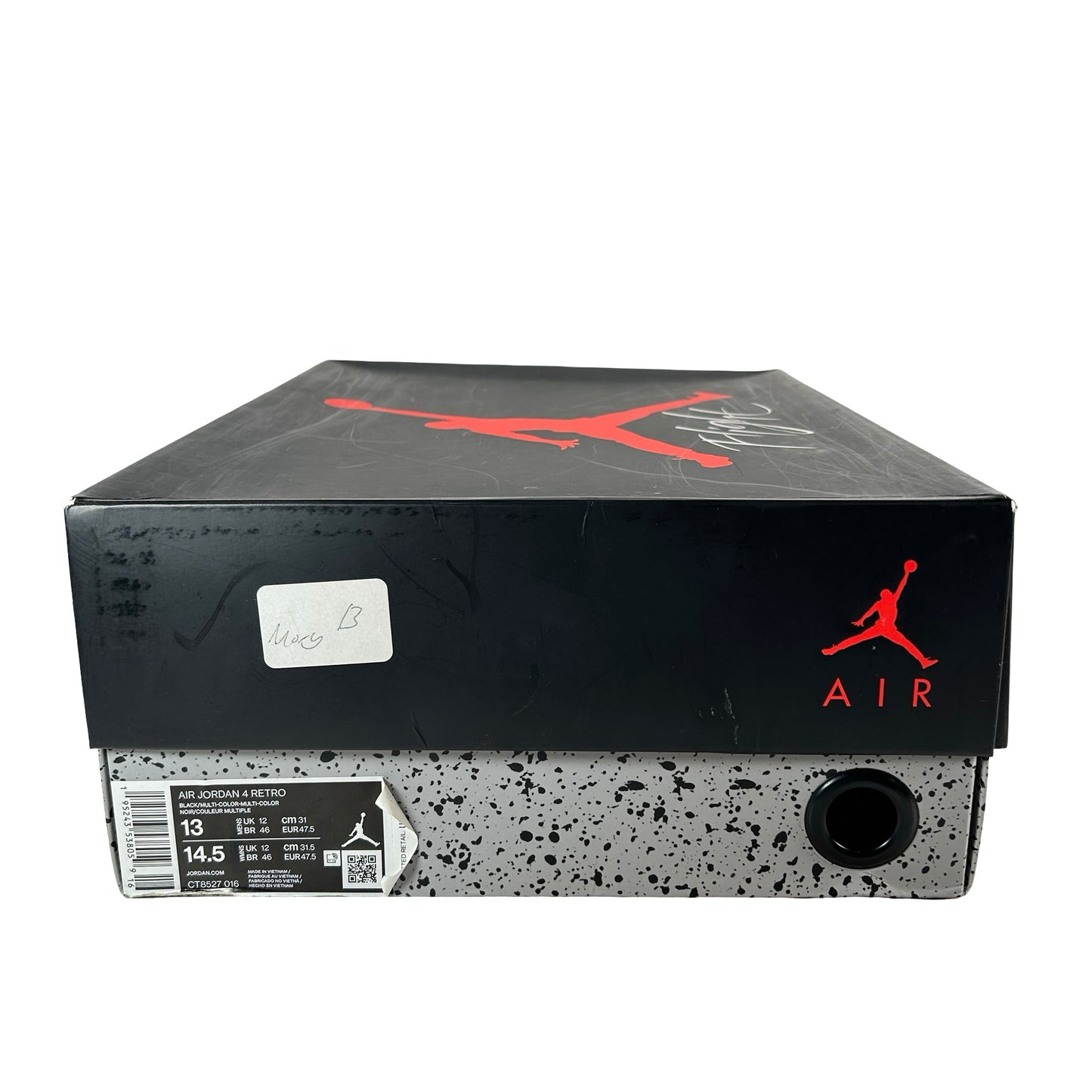 CT8527 016 Jordan 4 Retro Red Thunder [USED] - 13 M (Used)