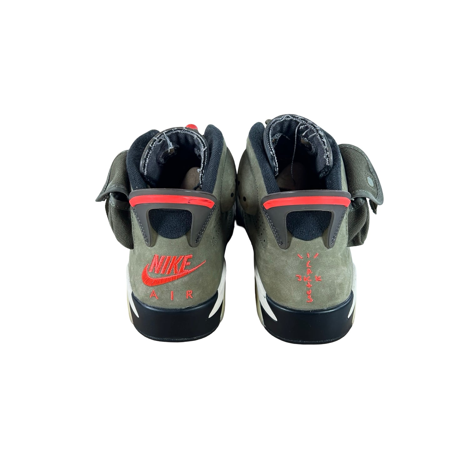 CN1084 200 Jordan 6 Retro Travis Scott [USED] - 8 M (Used) (No Box)