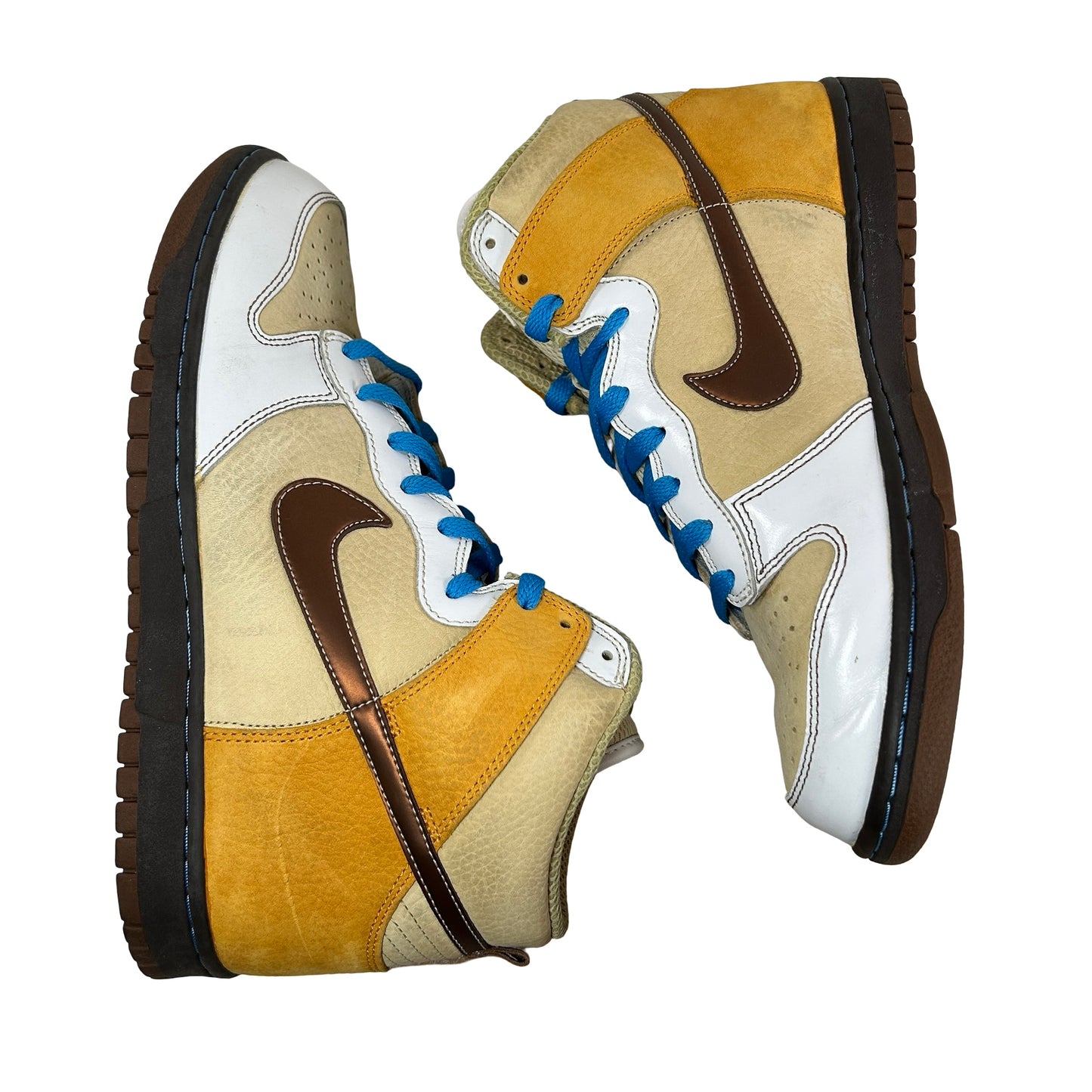 306968 721 Nike Dunk High Premium Vegas Gold Bison [USED] - 10.5 M (Used) (Replace Box)