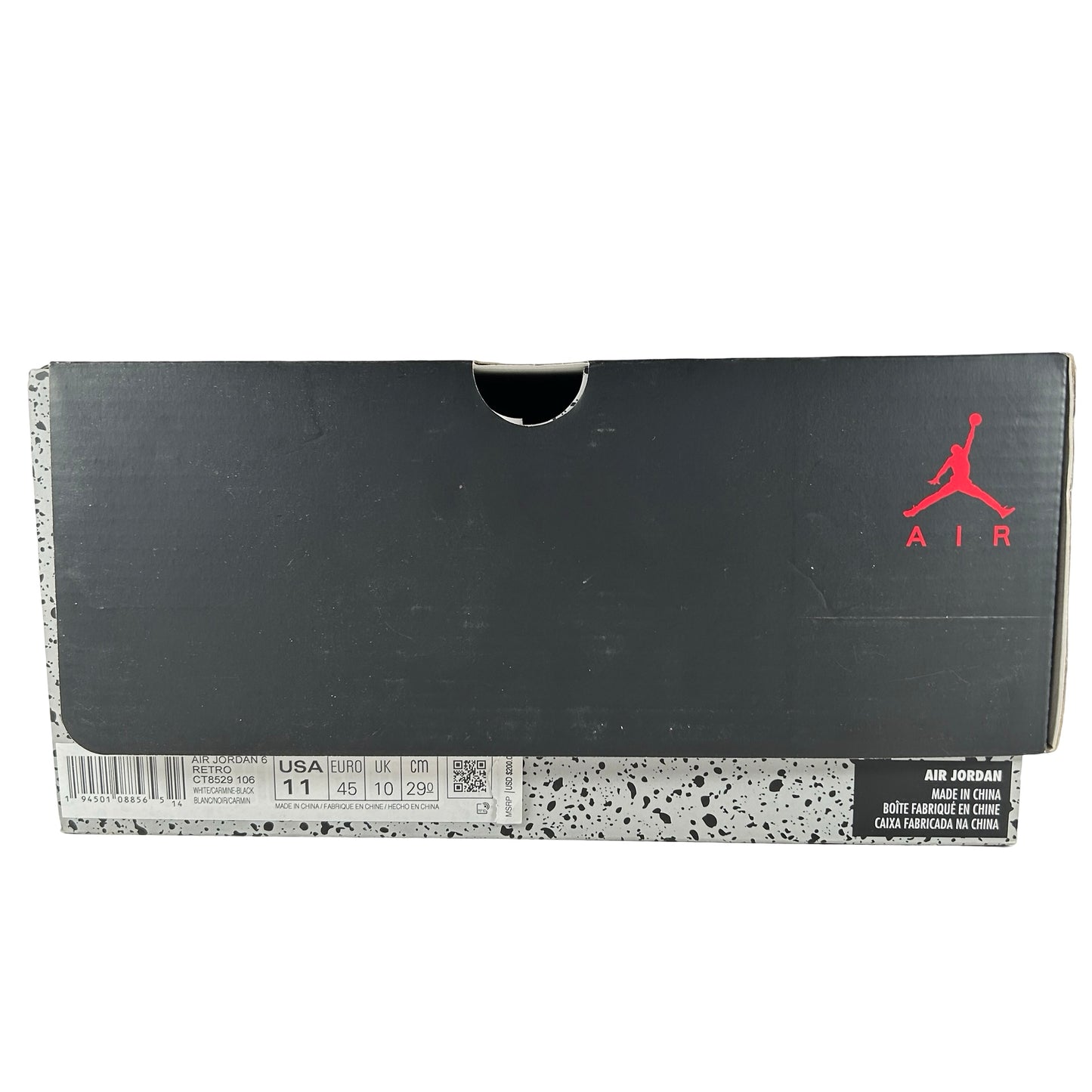 CT8529 106 Jordan 6 Retro Carmine (2021) [USED] - 11 M (Used3)
