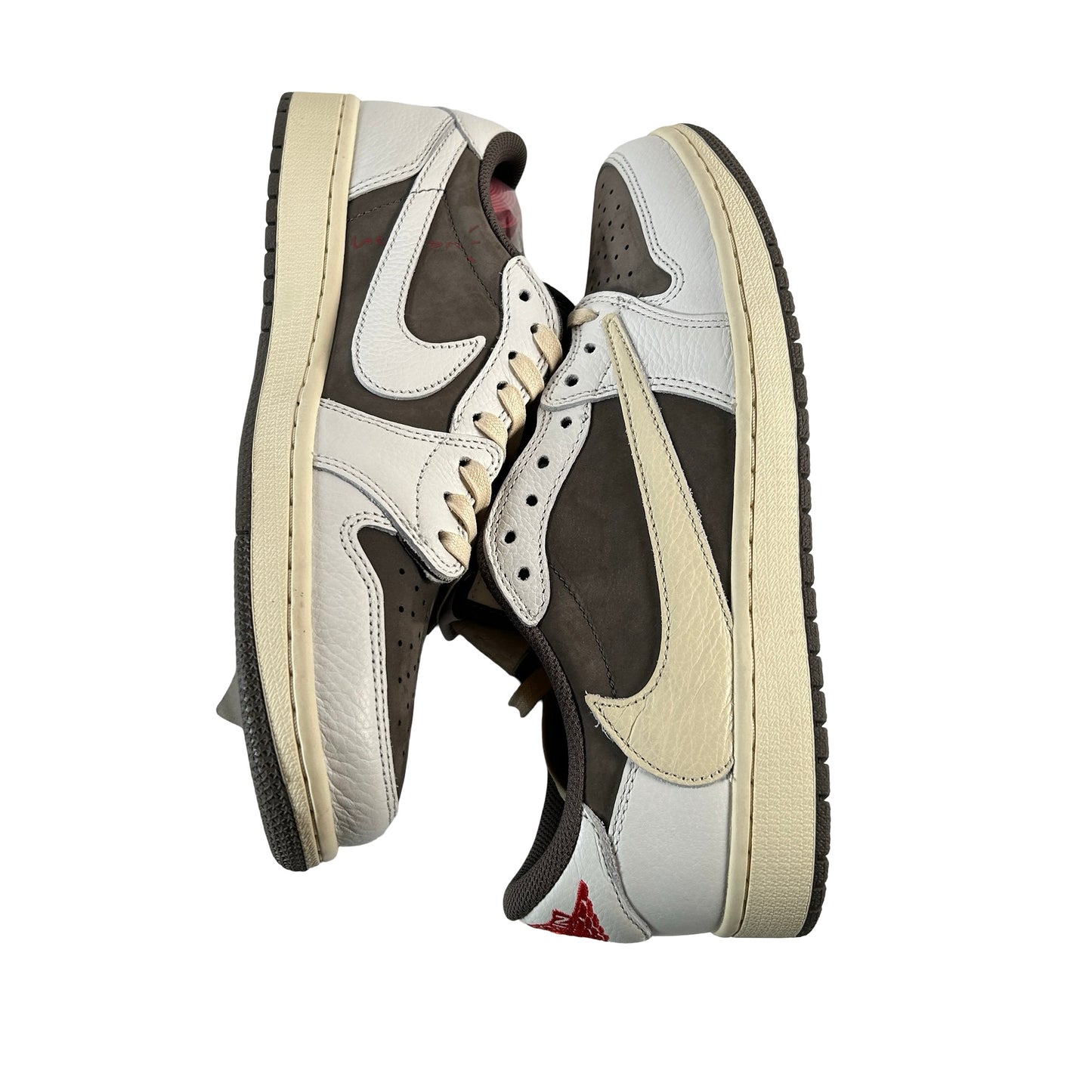 DM7866 162 Jordan 1 Retro Low OG SP Travis Scott Reverse Mocha [CONDITIONAL] - 10 M (Mark on inner right panel)