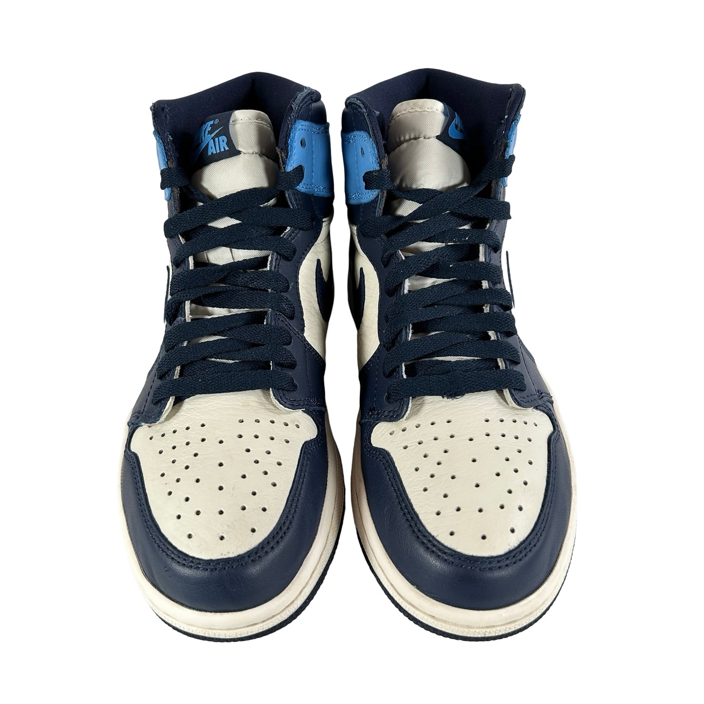555088 140 Jordan 1 Retro High Obsidian [USED] - 7.5 M (Used)
