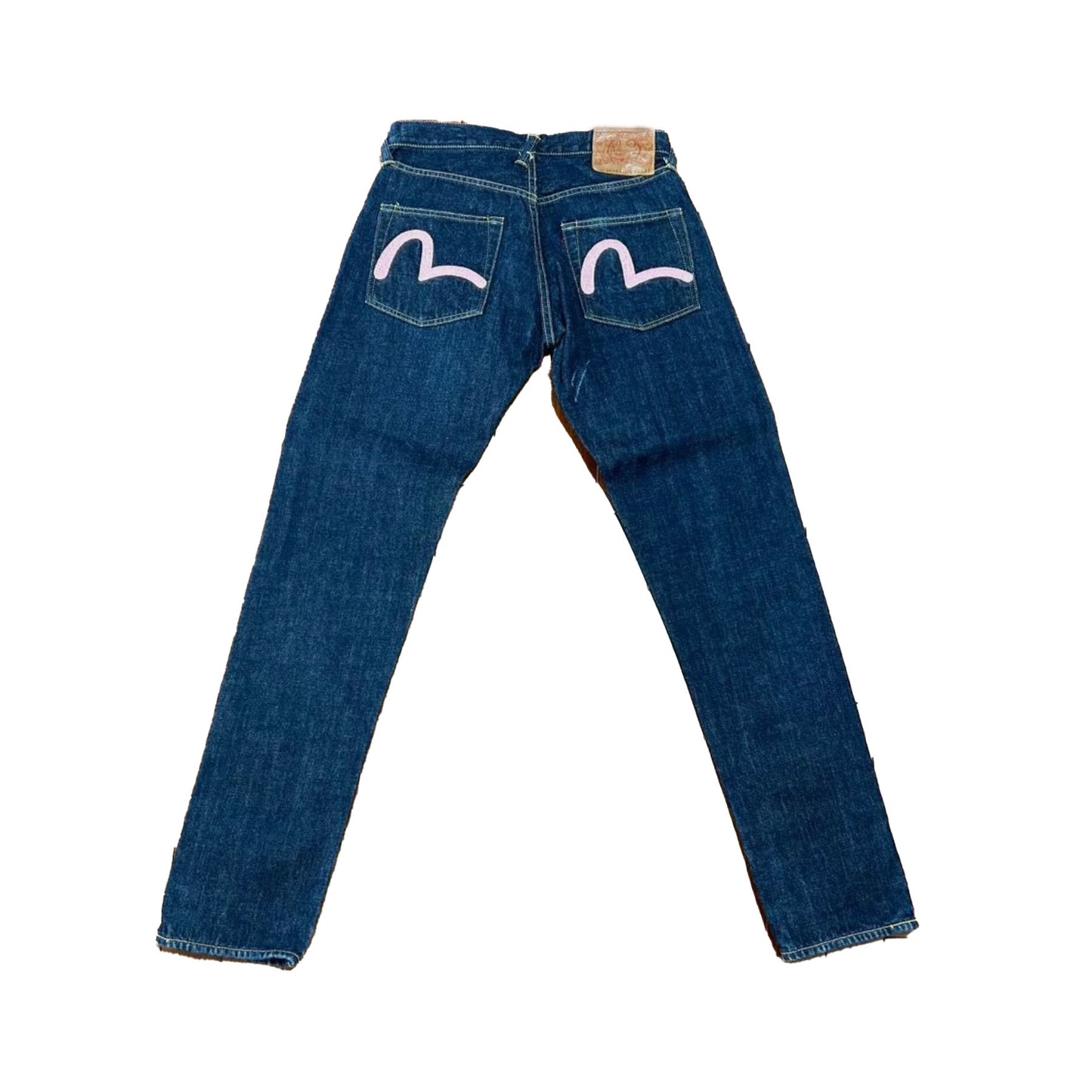 Evius 2017 Pink Seagul Print Jeans