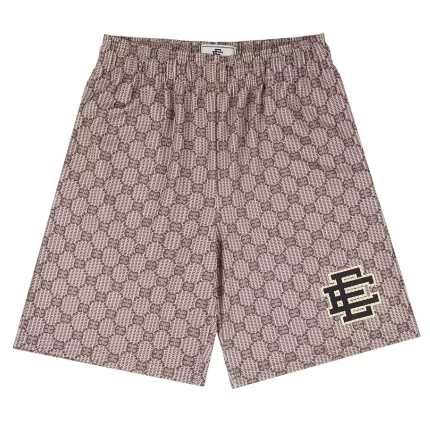 Eric Emanuel EE Baggy Short Beige EE Print/Black