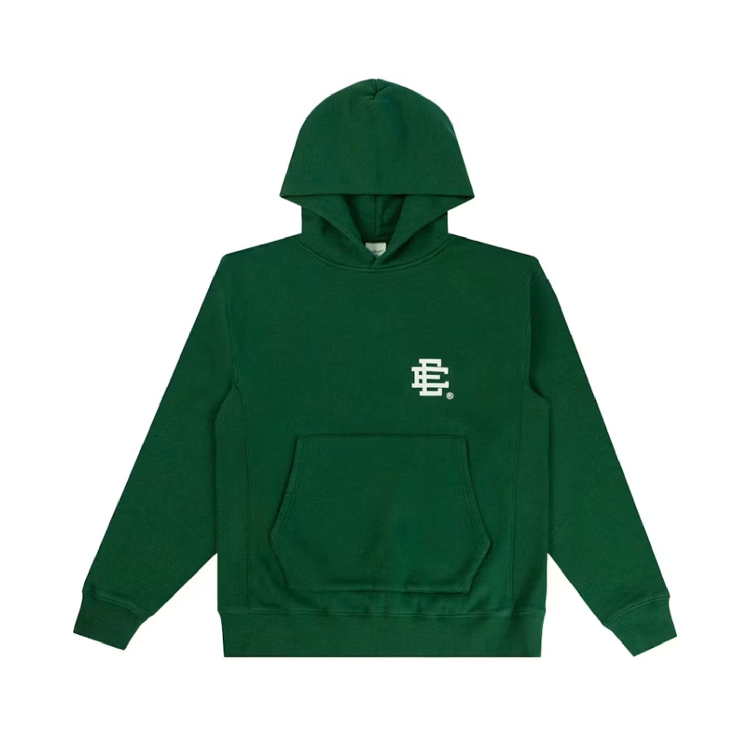 Eric Emanuel EE Basic/Core Hoodie Green/White [USED] - M (Used)