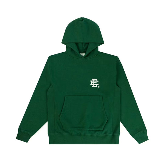 Eric Emanuel EE Basic/Core Hoodie Green/White [USED] - M (Used)