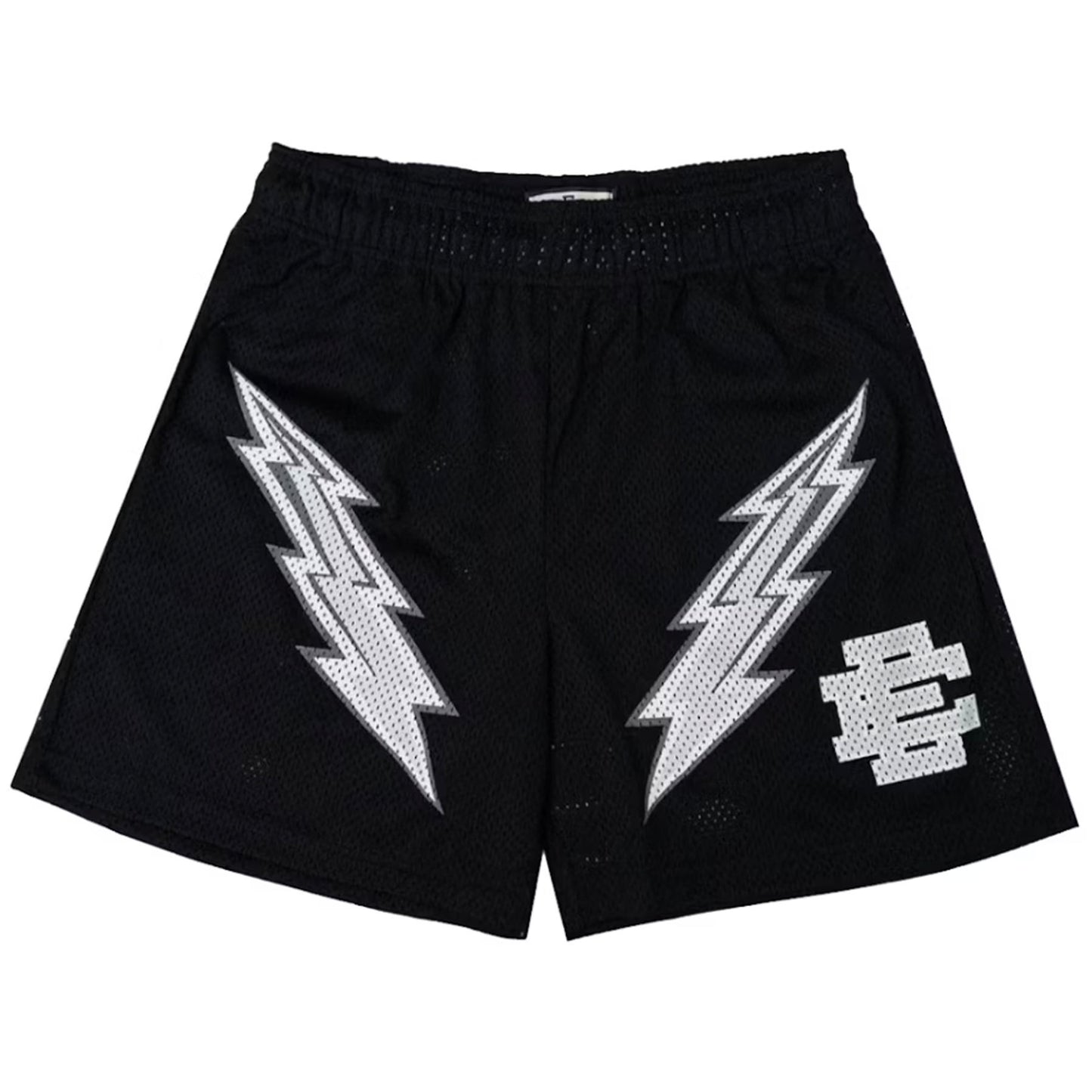 Eric Emanuel EE Basic/Core Lightning Bolt (Cyber Monday) Short Black/White [USED] - XL (Used)