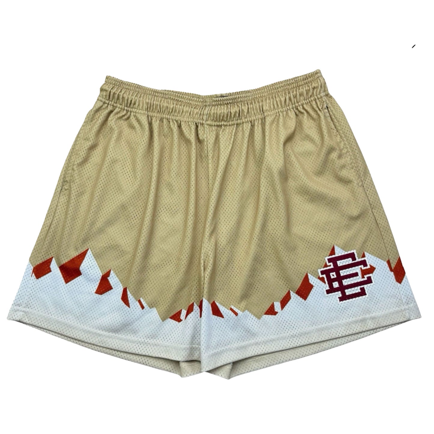 Eric Emanuel EE Mountains Logo Shorts [USED] - XXL (Used)