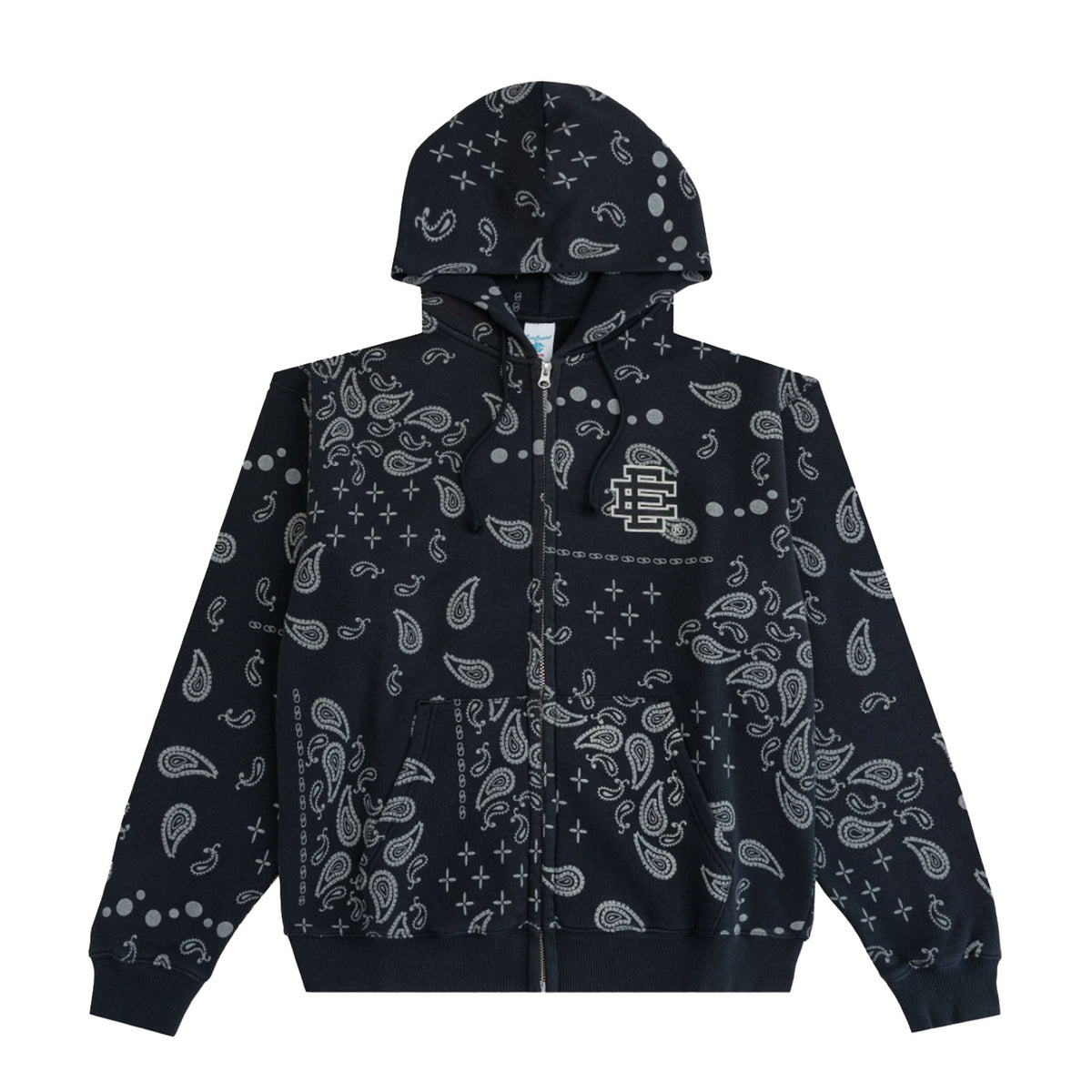 Eric Emanuel EE Paisley Zip Up Hoodie